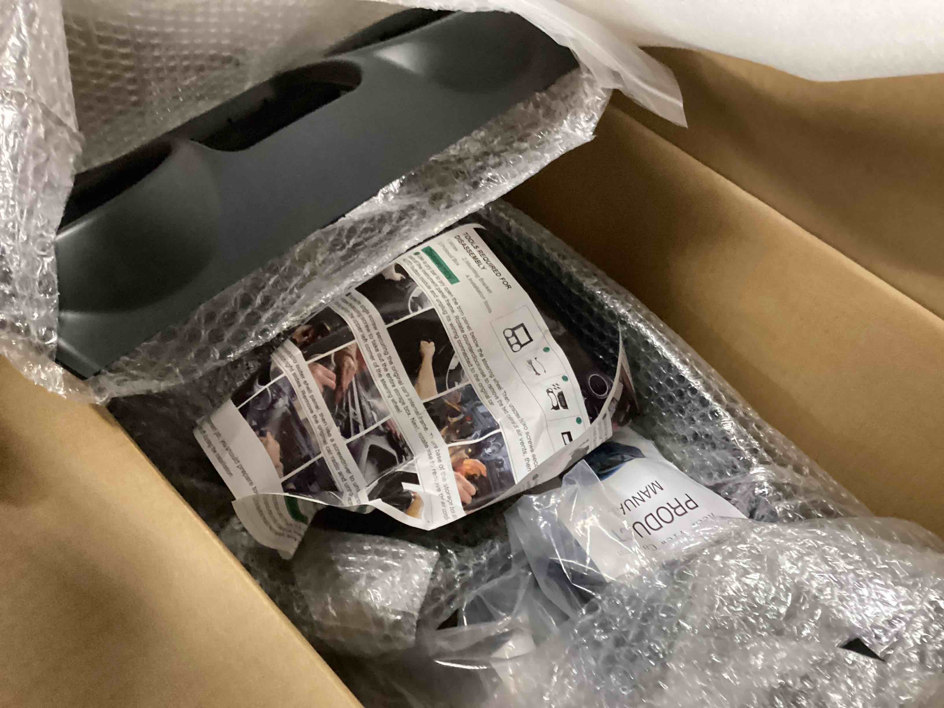 Condition photo showing Good Condition for 2GB+64GB Android 13 Car Radio for Jeep Wrangler 2015 2016 2017, 10.1 inch Touch Screen Car Play Stereo, Carplay&Android Auto/Wi-Fi/Bluetooth/1080P+AHD Backup Camera+MIC