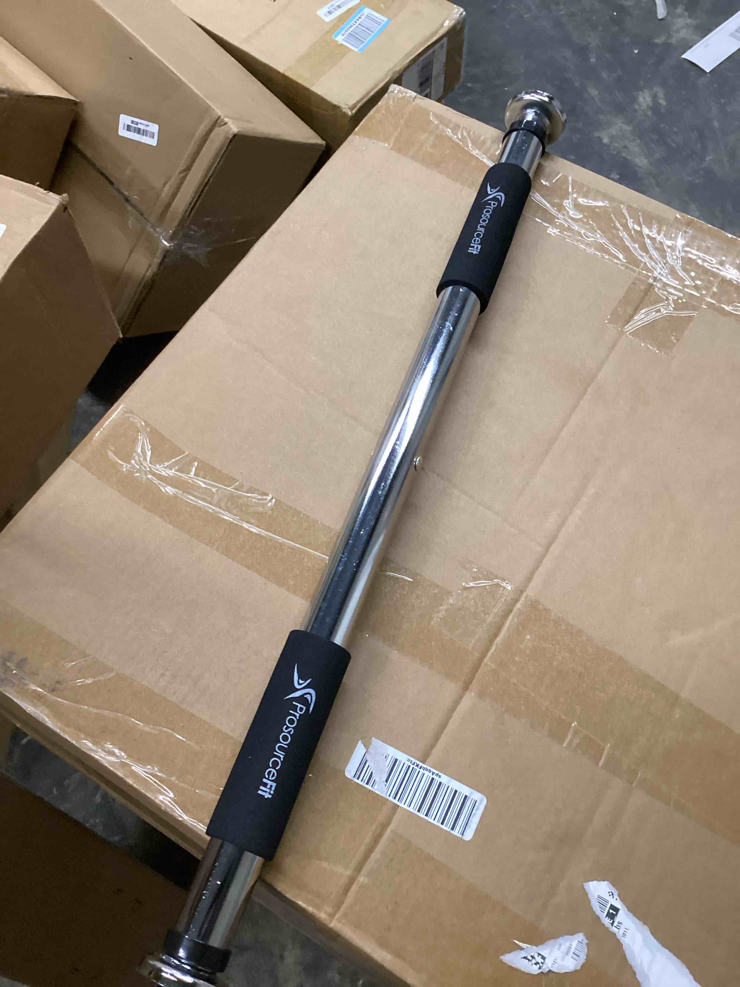 Condition photo showing As Is for ProsourceFit Pull Up Bar for Multi Use Fitness & Home Gym Exercise Doorway