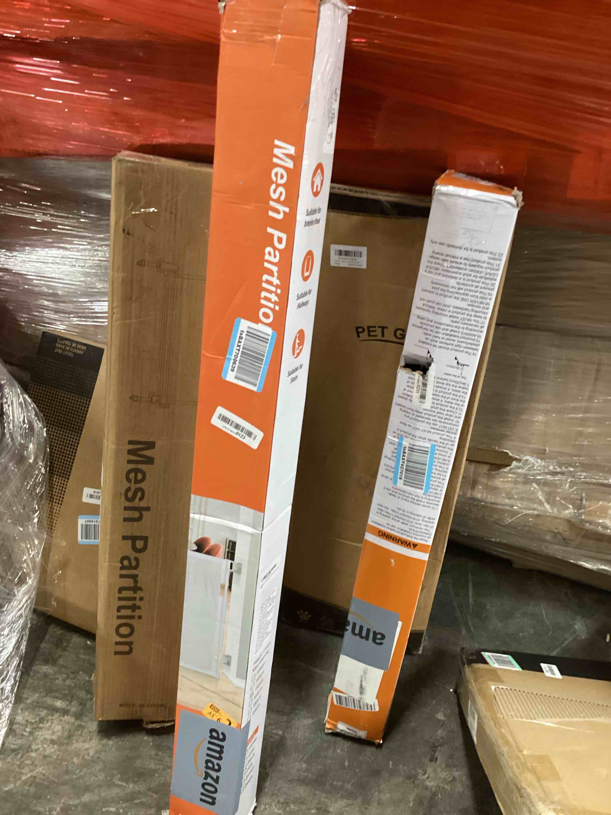 Condition photo showing As Is for Assorted Gates and Retractable Gate (All Types of Indoor Gates)