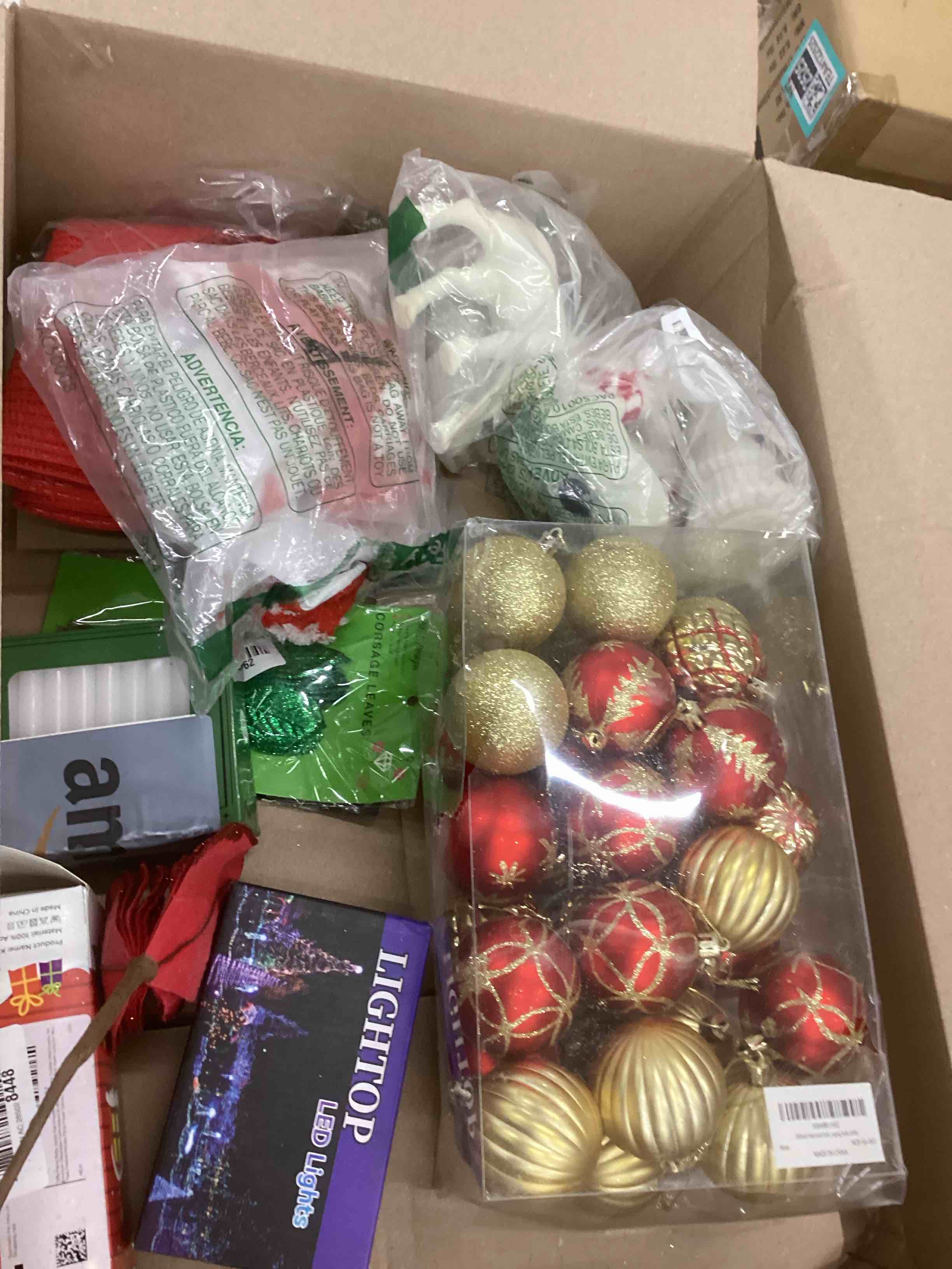 assorted Christmas items