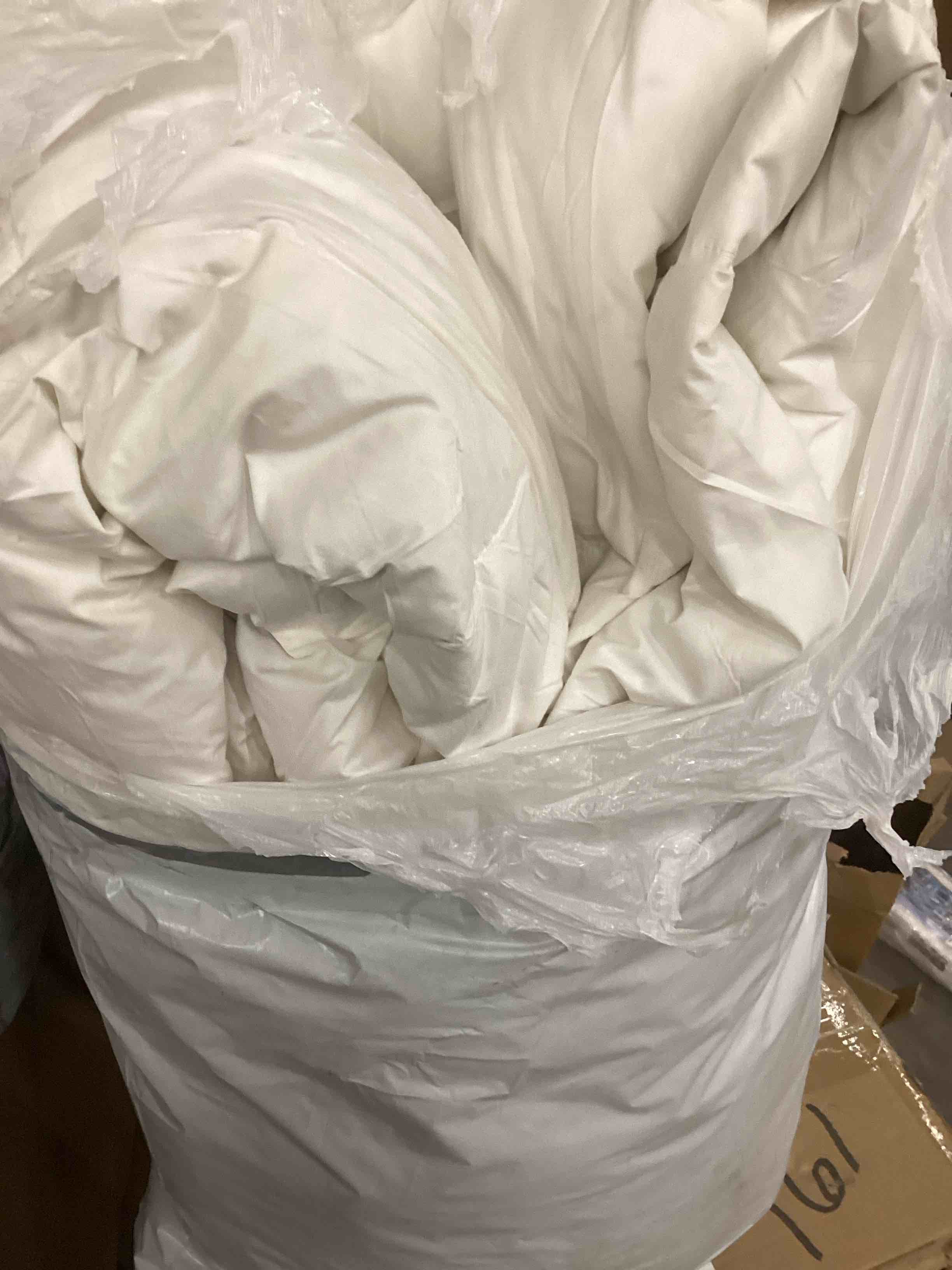 Condition photo showing As Is for Ousidan Goose Feather Down Fiber Comforter 