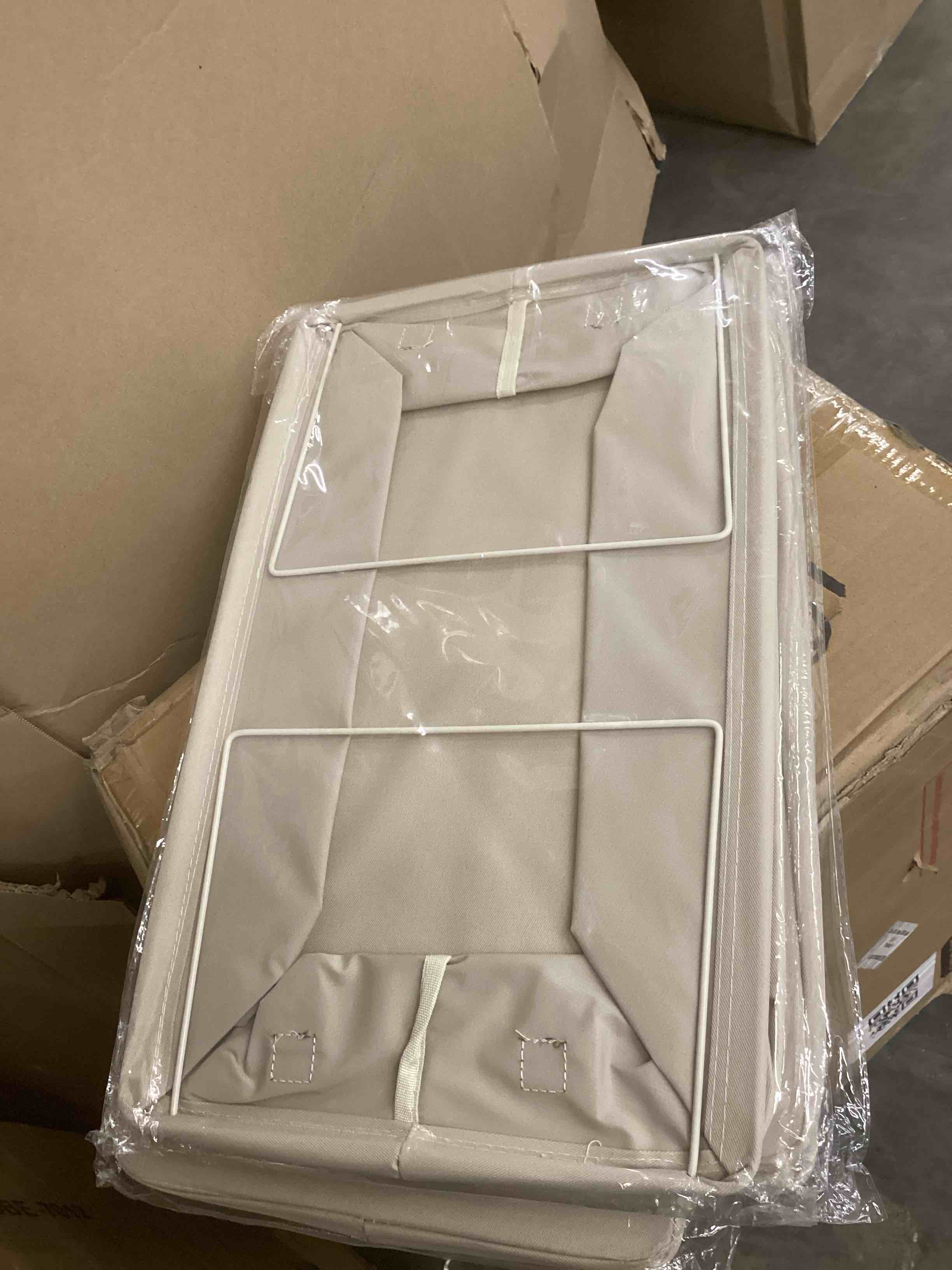 Condition photo showing New/Like New for folding storage box ,  set of 4