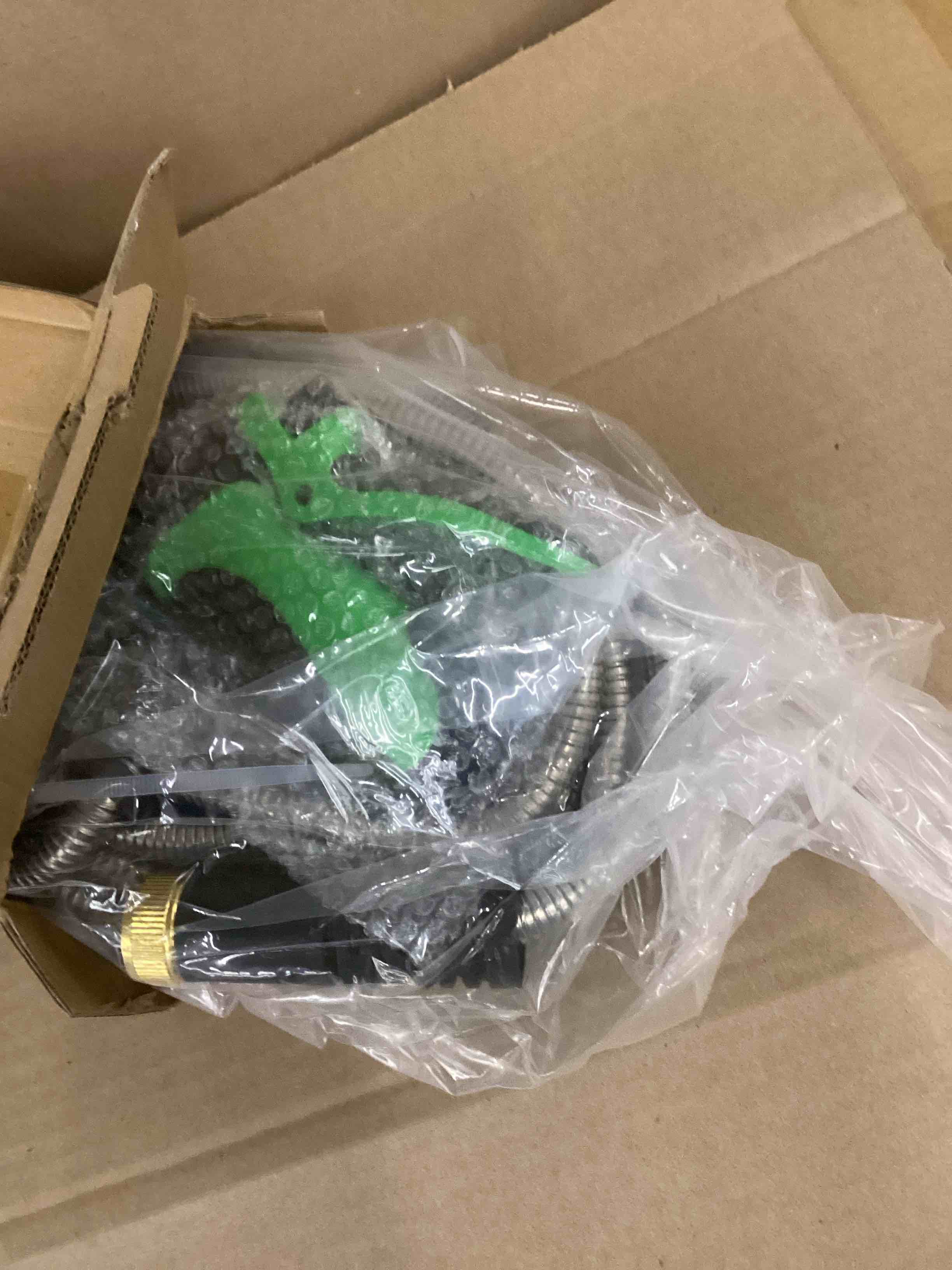 Condition photo showing New/Like New for stainless steel garden hose 25ft