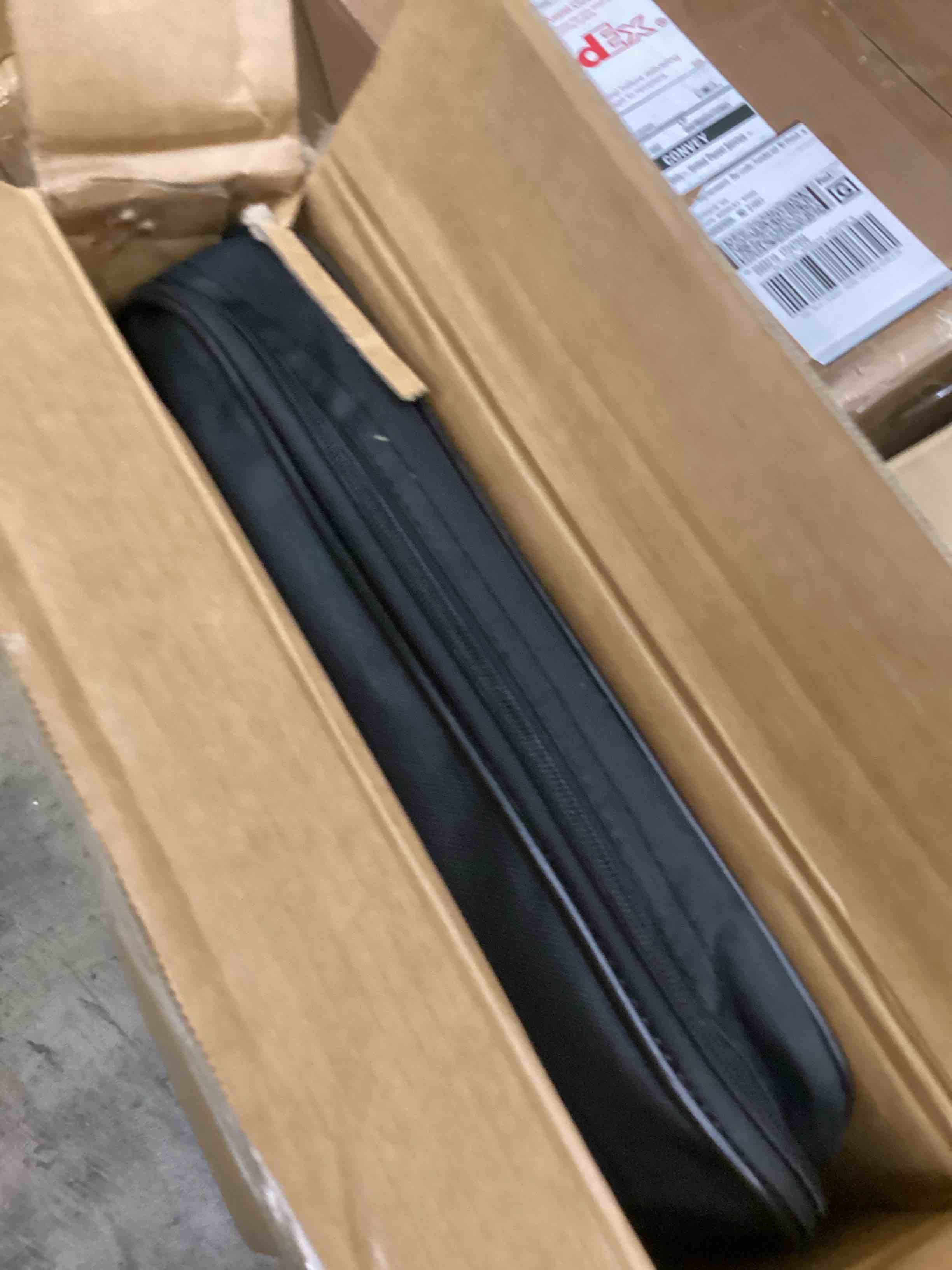 Condition photo showing New/Like New for Tension Fabric Stand Hardware (36"x90") - Lightweight Aluminum Kit for Quick Setup and Stability, Compatible with 36"x90" Inserts, Complete with Heavy-Duty Base Plate and Soft-Sided Carrying Bag (36x90)