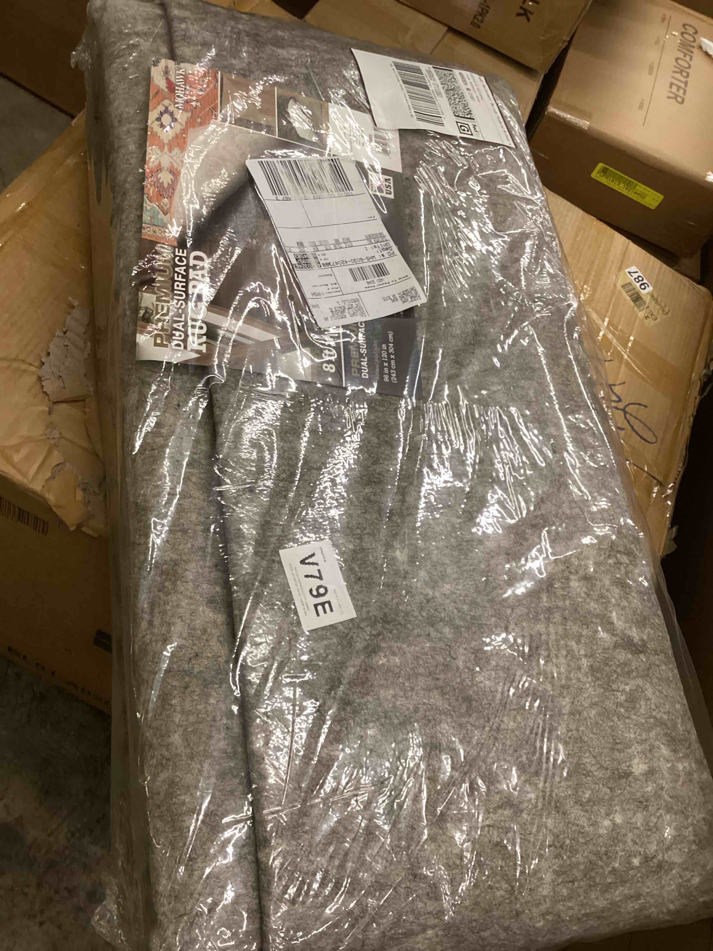 Condition photo showing New/Like New for 8'x10' Premium Dual Surface Rug Pad Beige - Mohawk Home