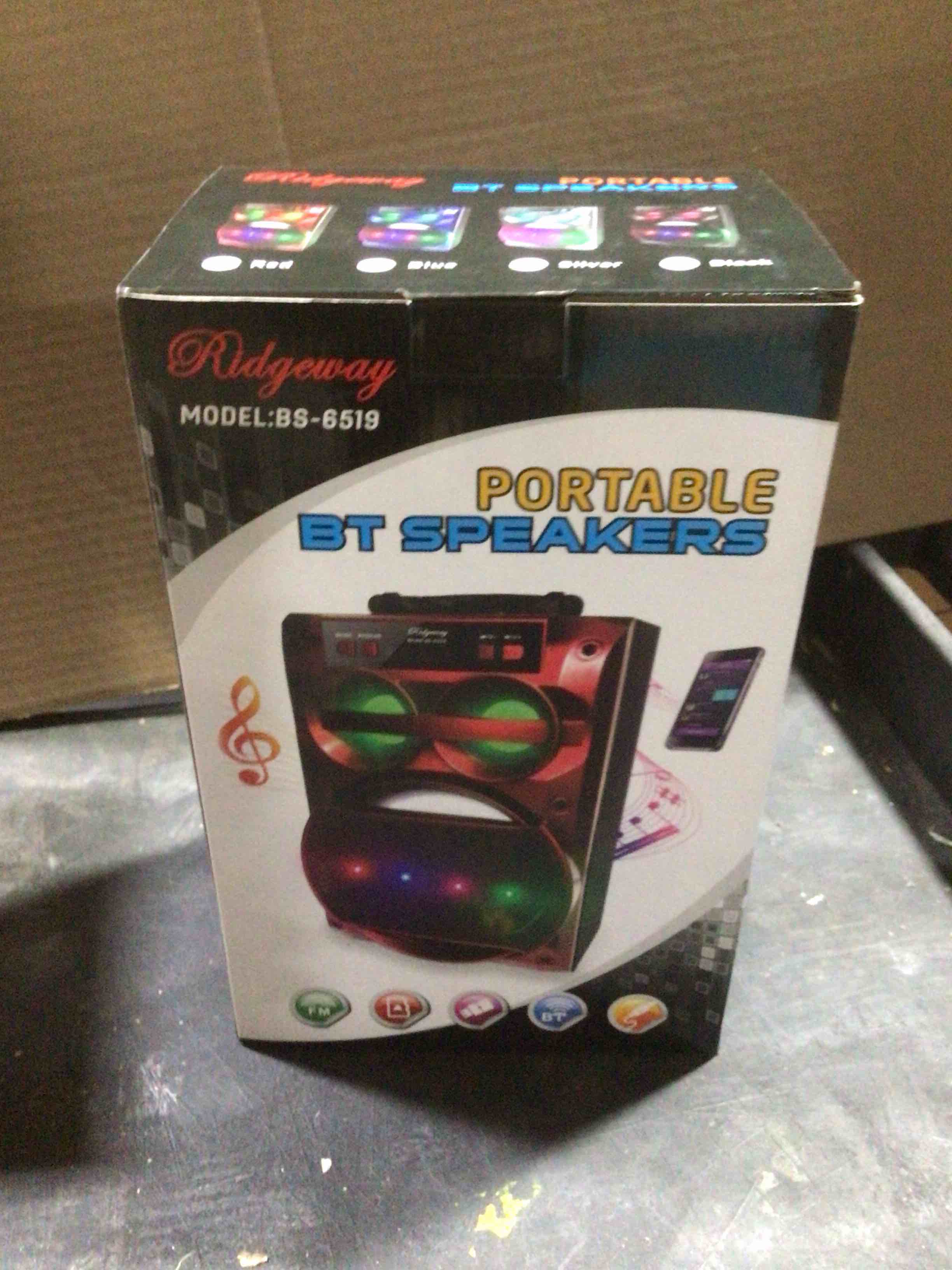 Ridgeway Portable BT Speaker BS-6519