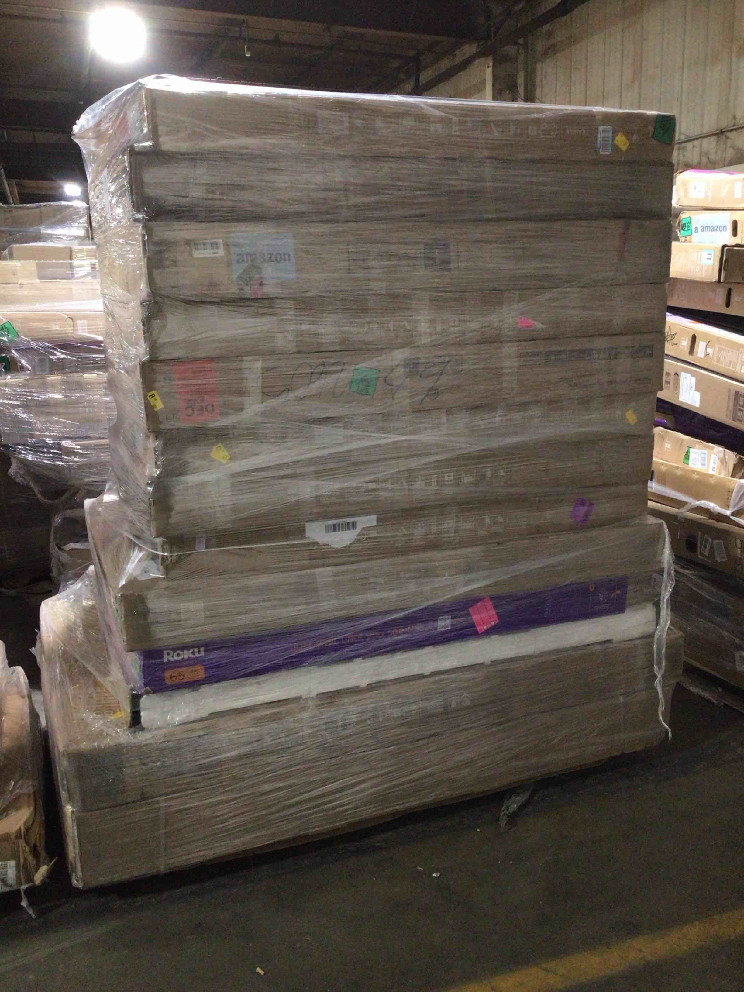 14 TV’s, Most 55 Inches or Larger, Brands Like LG, Samsung, Roku and Vizio for Parts or Repair, Your Bid Per TV.