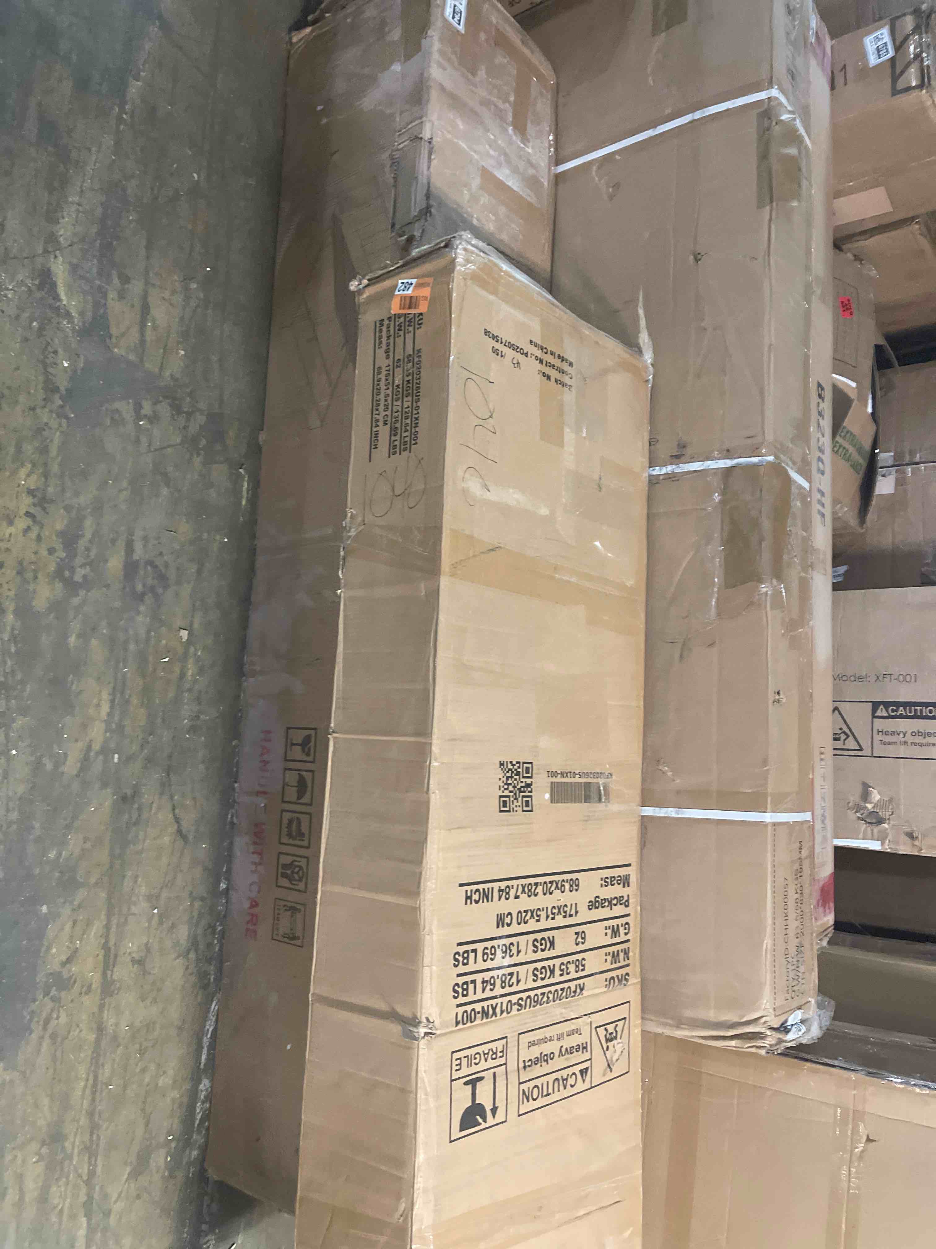 Condition photo showing New/Like New for Ronnye Floating TV Stand Up to 80" TV's Wall Mounted Media Console