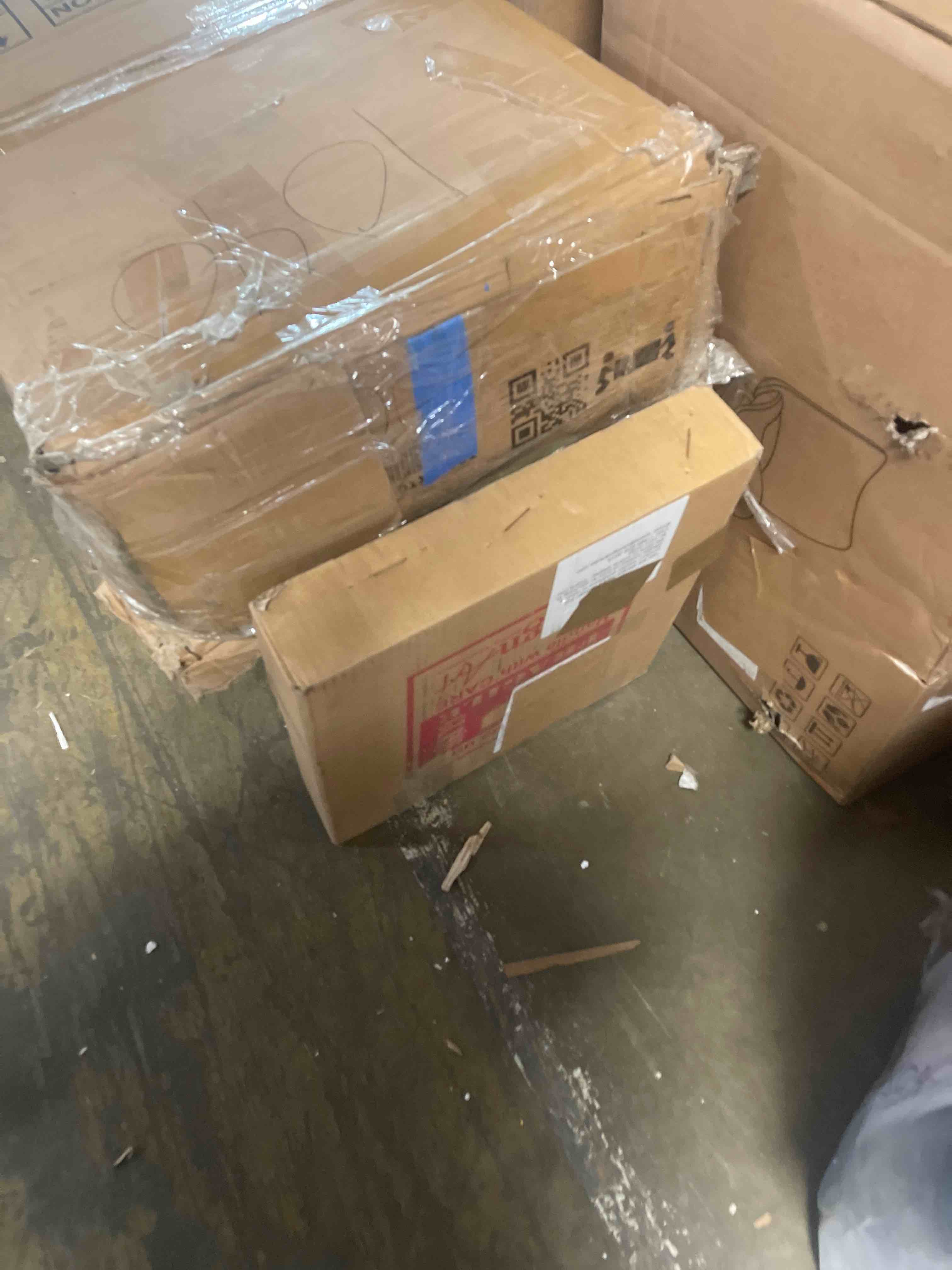 Condition photo showing New/Like New for Beige Botanical Impressions III - Abstract Botanicals Printed Throw Pillow