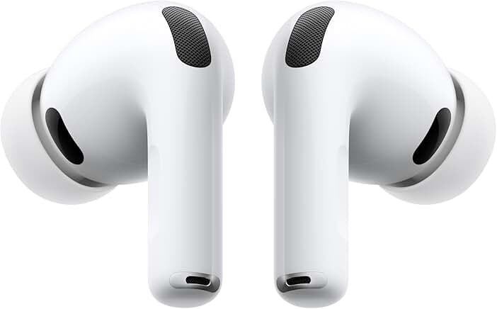 apple airpods 4 wireless earbuds, bluetooth headphones, with active noise cancellation, adaptive audio, transparency mode, personalized spatial audio, usb-c charging case, wireless charging, h2 chip