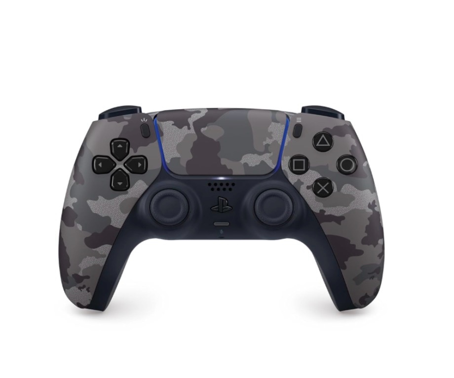 dualsense wireless controller for playstation 5 - gray camo