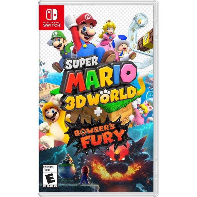 super mario 3d world + bowser’s fury - nintendo switch – oled model, nintendo switch, nintendo switch lite