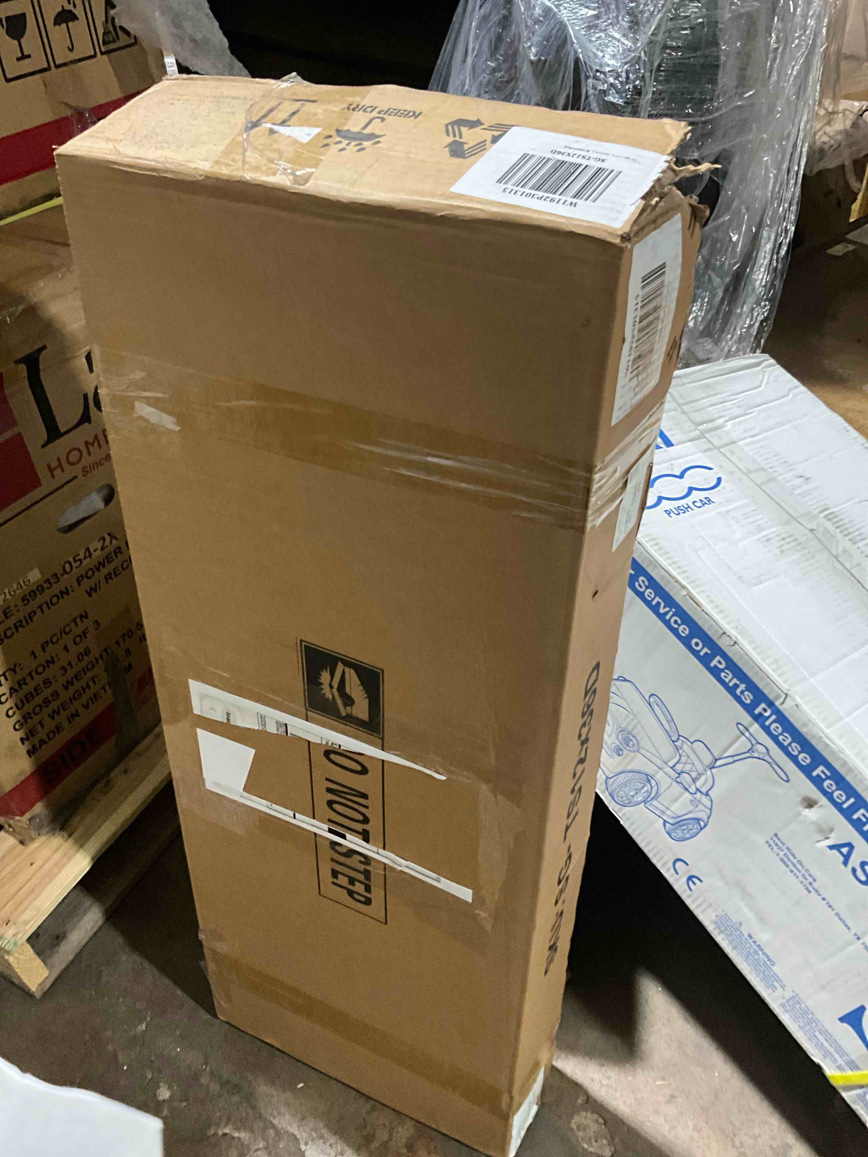 Condition photo showing New/Like New for Double Overshelf 2 Tier Stainless Steel Shelf 12 x 36 inch, Weight Capacity 330lb for Prep & Work Table in Restaurant, Home and Kitchen W1192P301315