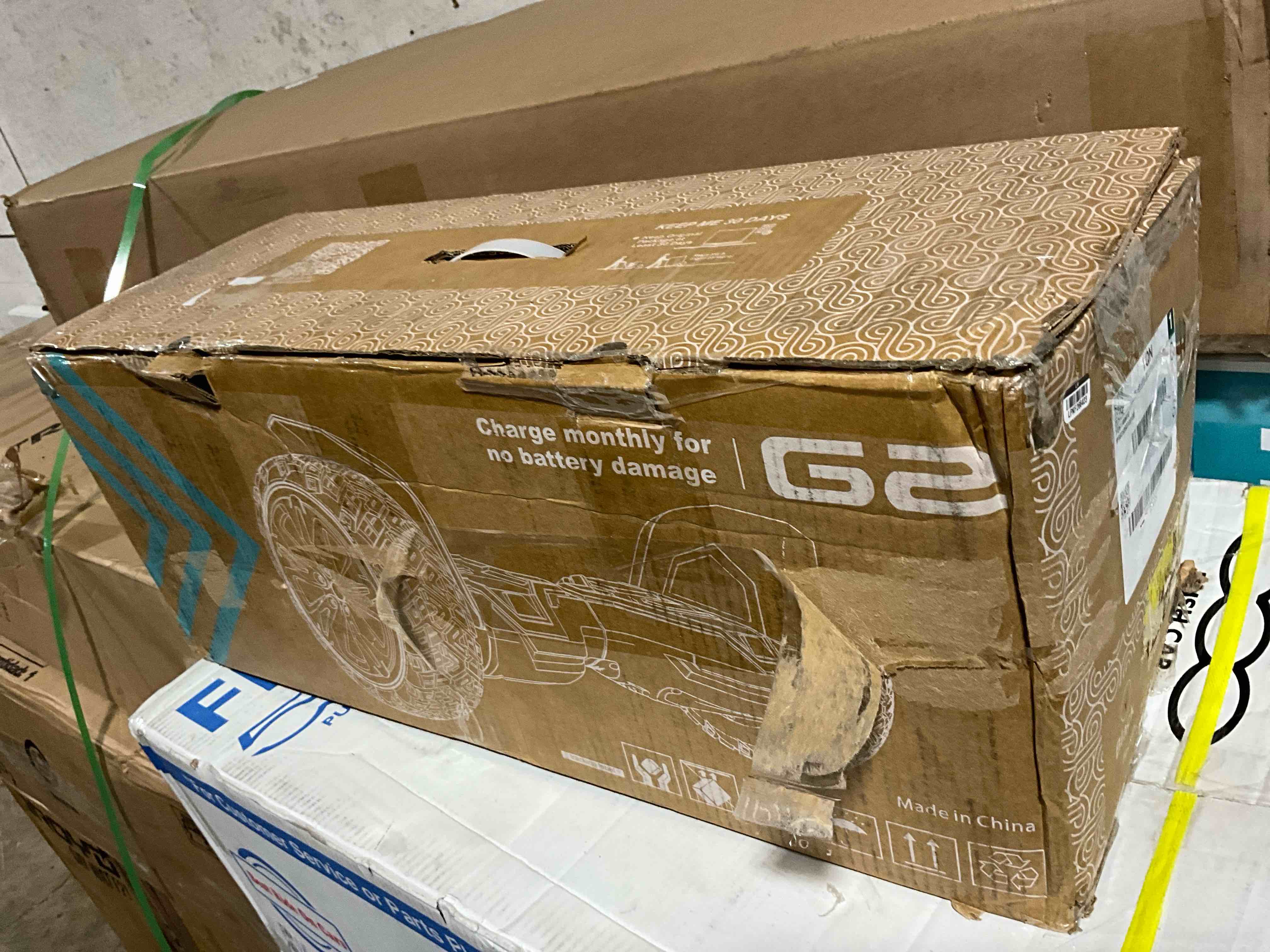 Condition photo showing New/Like New for GYROOR G2 Warrior Hoverboard, black 