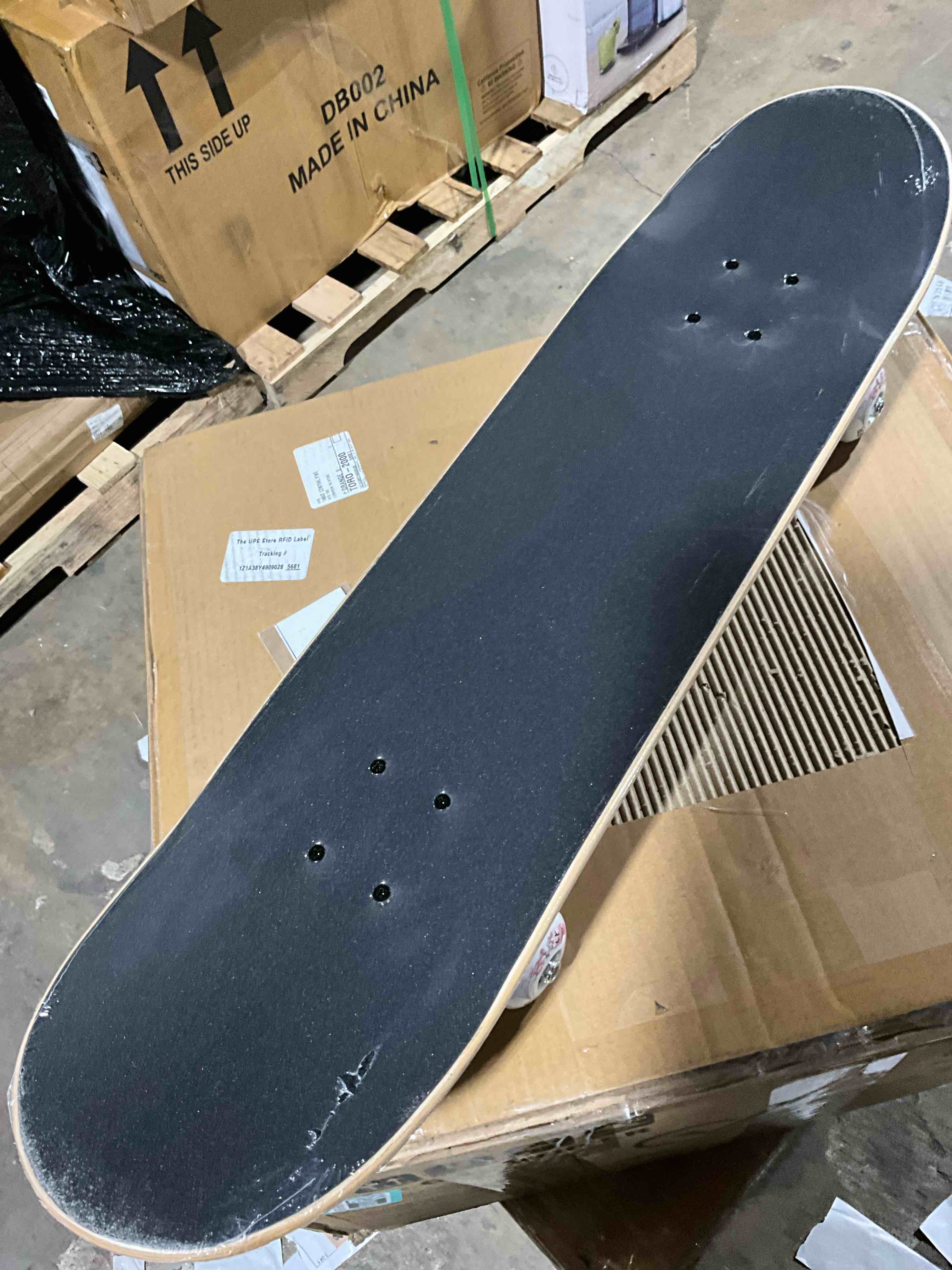 Condition photo showing New/Like New for Punisher Skateboards Cherry Blossom 31.5 In. x 7.75 In. ABEC-7 Deep Concave Canadian Maple Complete Skateboard