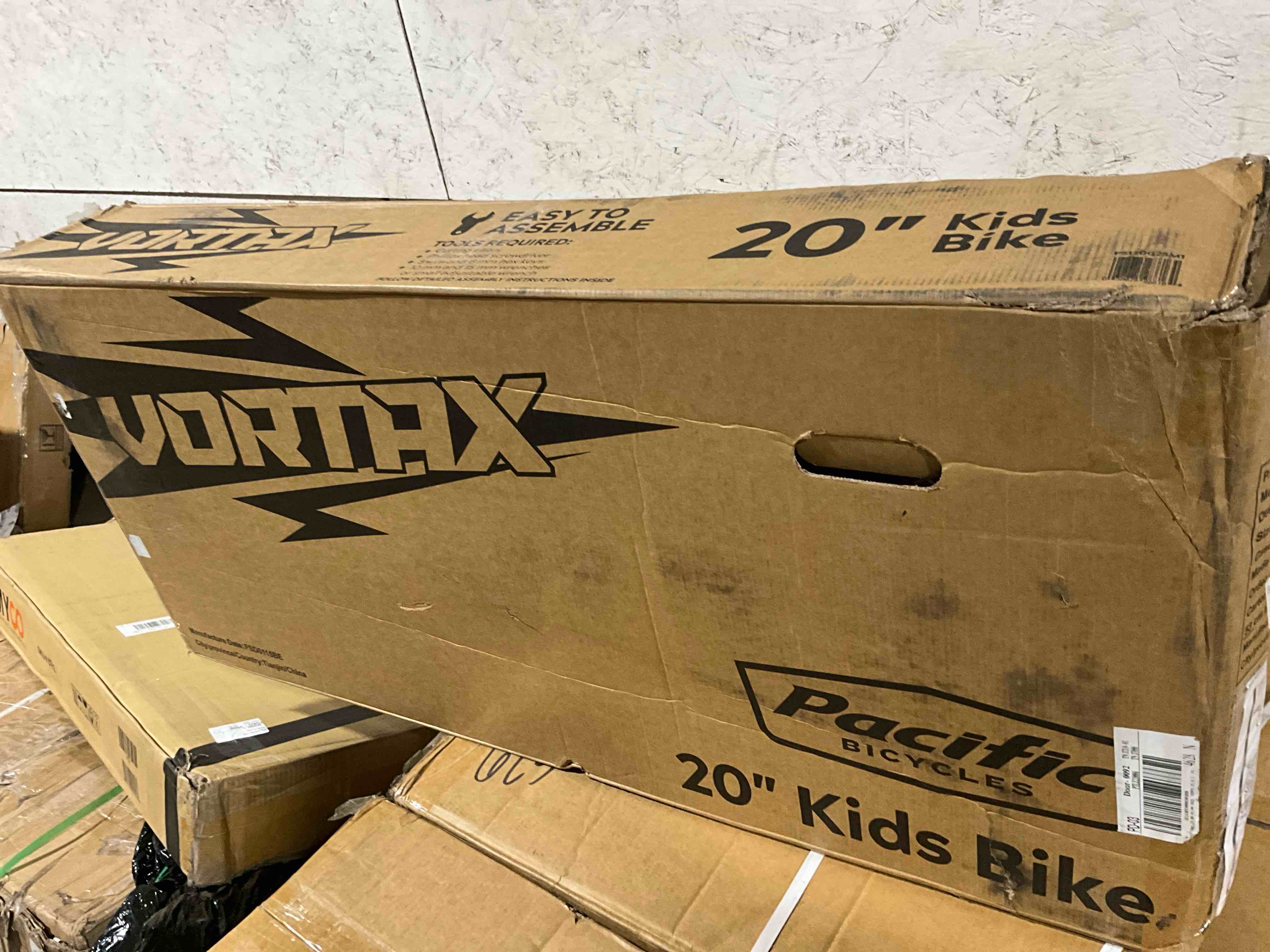 Condition photo showing New/Like New for Pacific Vortax Bike, 12, 16 or 20 Inch Bike for Kids Ages 1-13, Steel BMX Frame, Adjustable Seat Grows with your Child, Removable Training Wheels, Hand & Coaster Brake, Easy Assembly, Training Bicycle