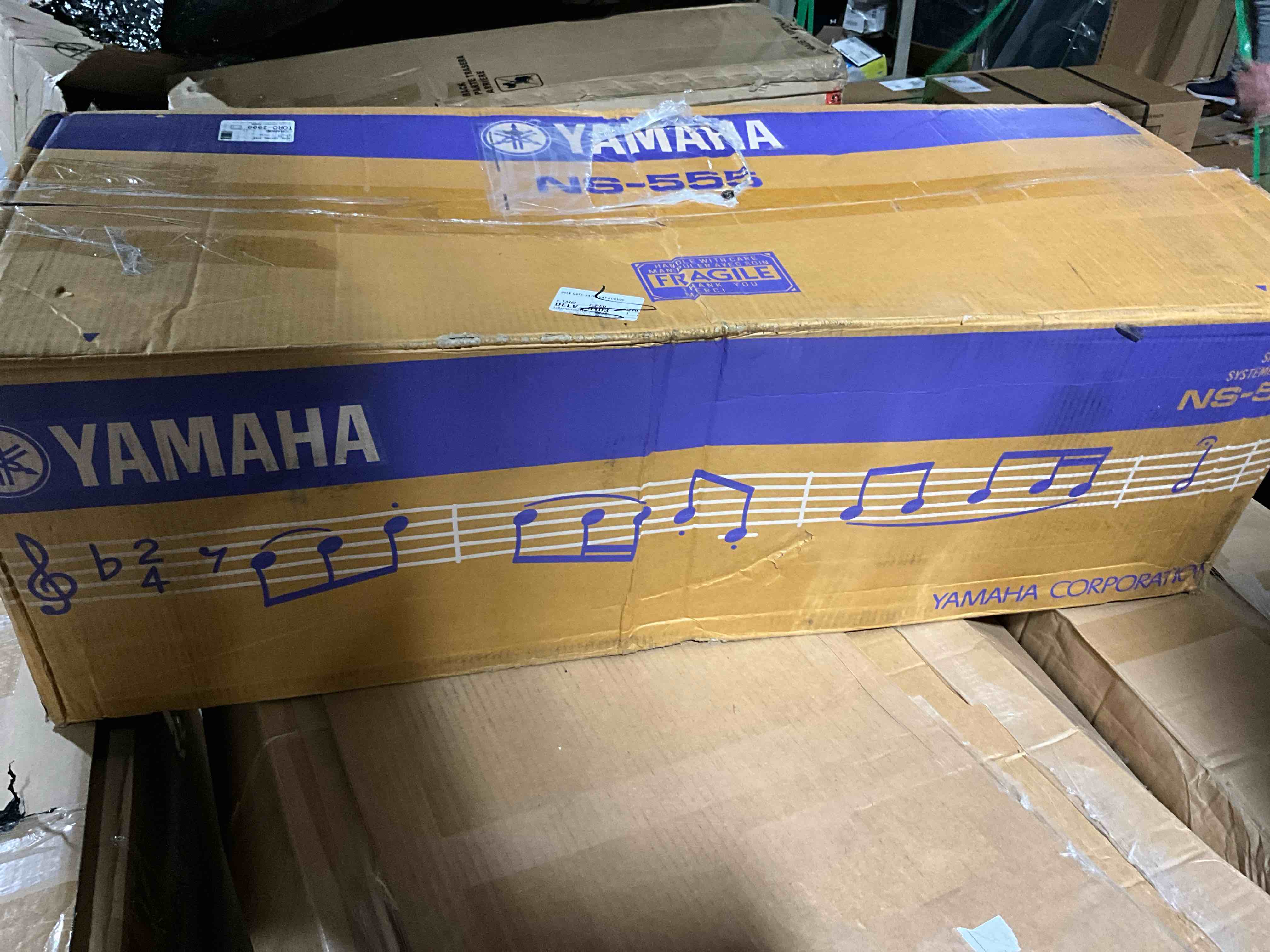 Condition photo showing New/Like New for NS-555 Floor-Standing Speaker