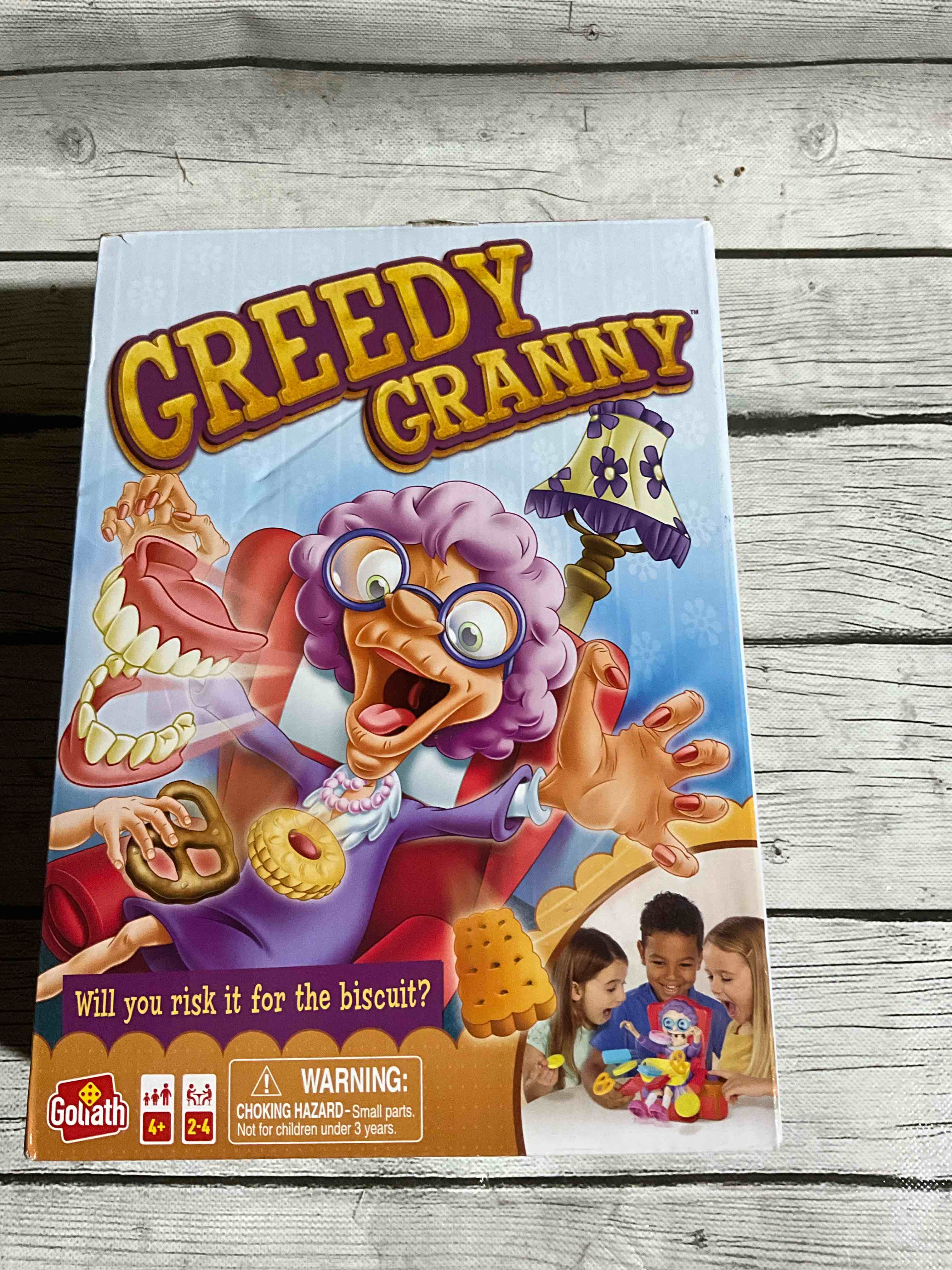 Condition photo showing New/Like New for Goliath Greedy Granny - Take The Treats Don't Wake Granny Game