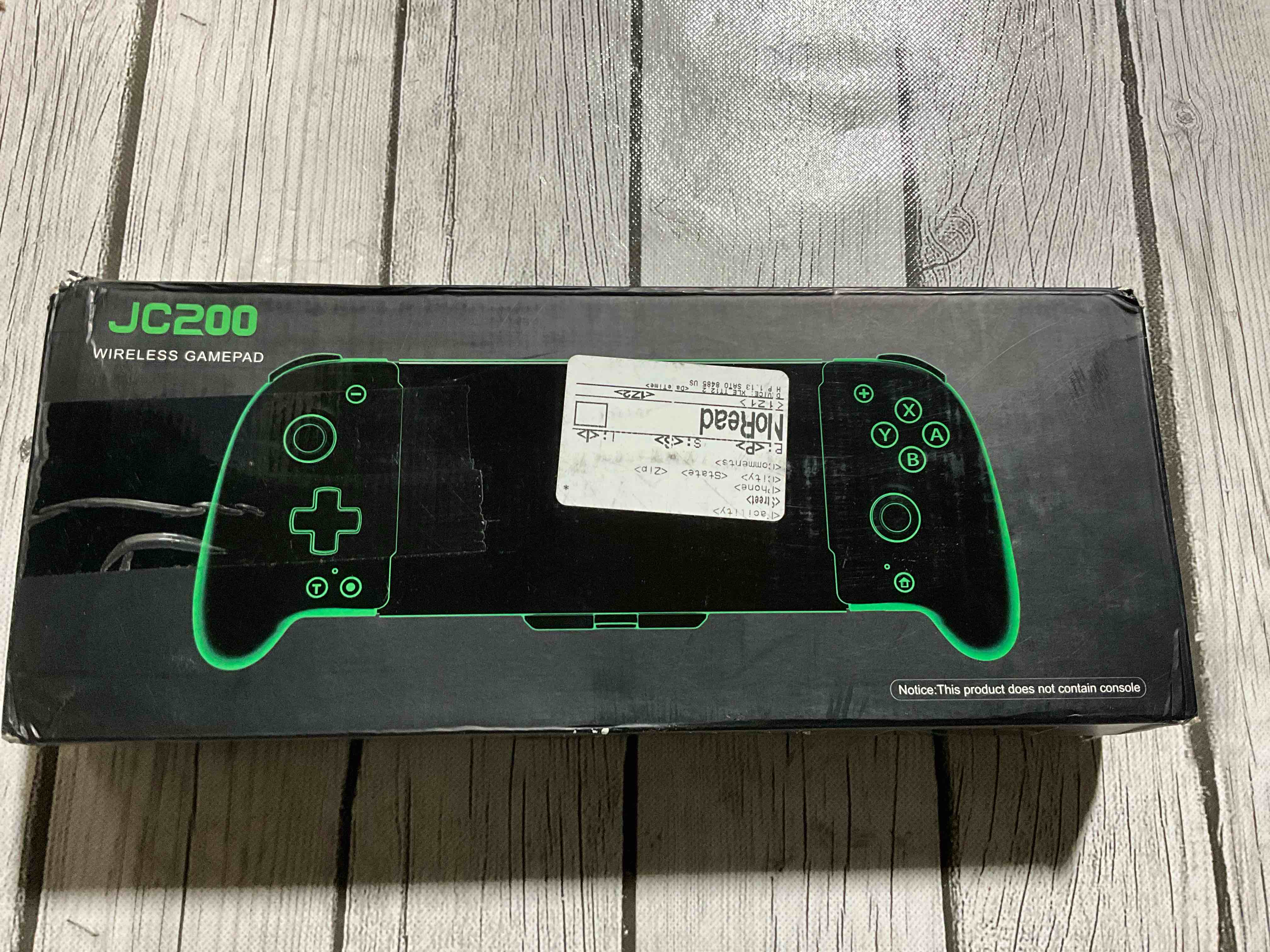 Condition photo showing As Is for Mocagen Handheld Switch Controllers for Nintendo Switch/OLED Games, Swtich Pro Controller with Marco Buttons/Hall Effect Joystick & Trigger/Big Grip/Turbo NS-J05