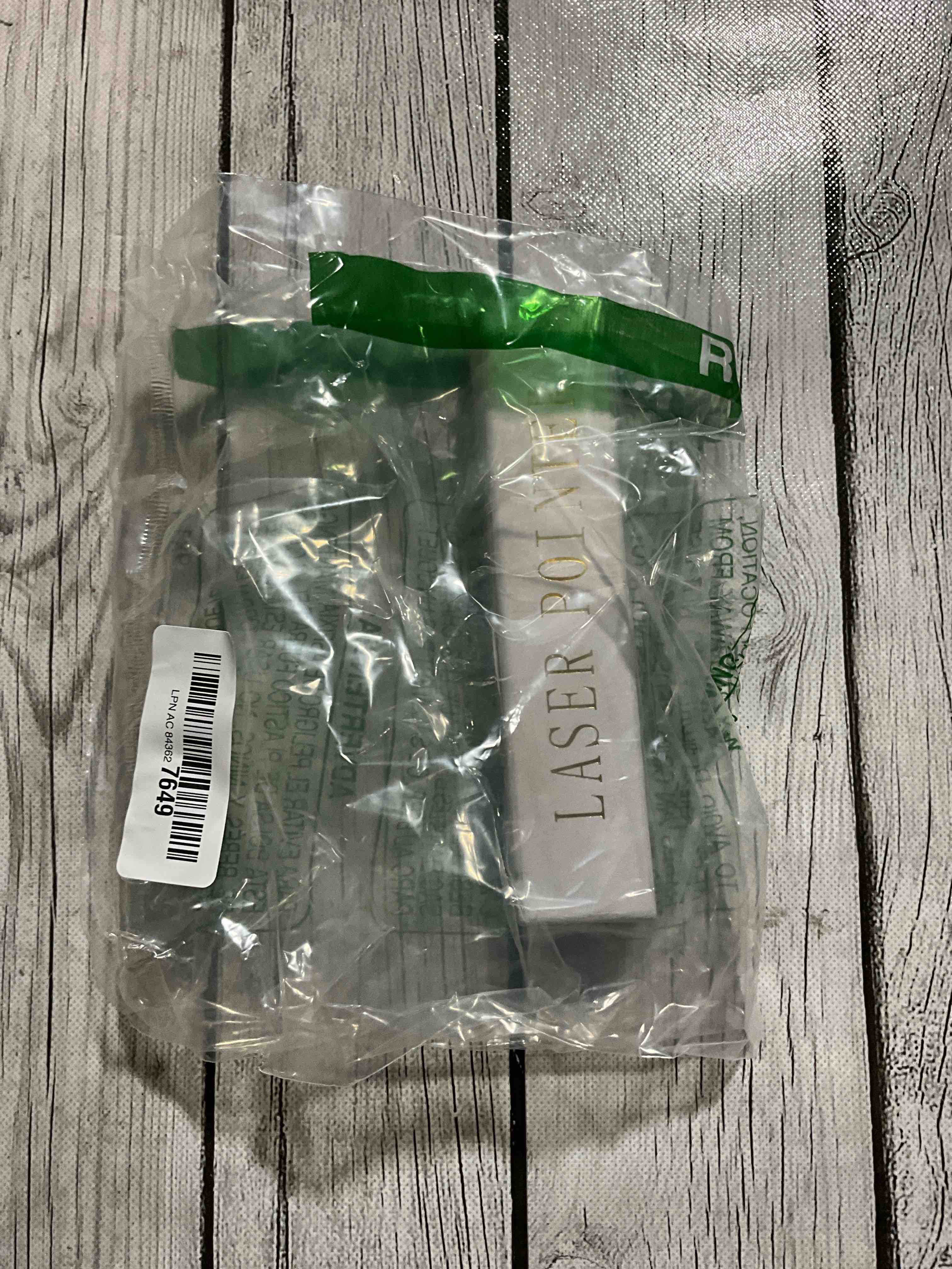 Condition photo showing New/Like New for Green Laser Pointer High Power - Long Range Rechargeable Laser Beam, USB Charging for Hiking, Presentations & Outdoor Use (Professional-Grade Green Light) 0.79inX0.79inX5.83in