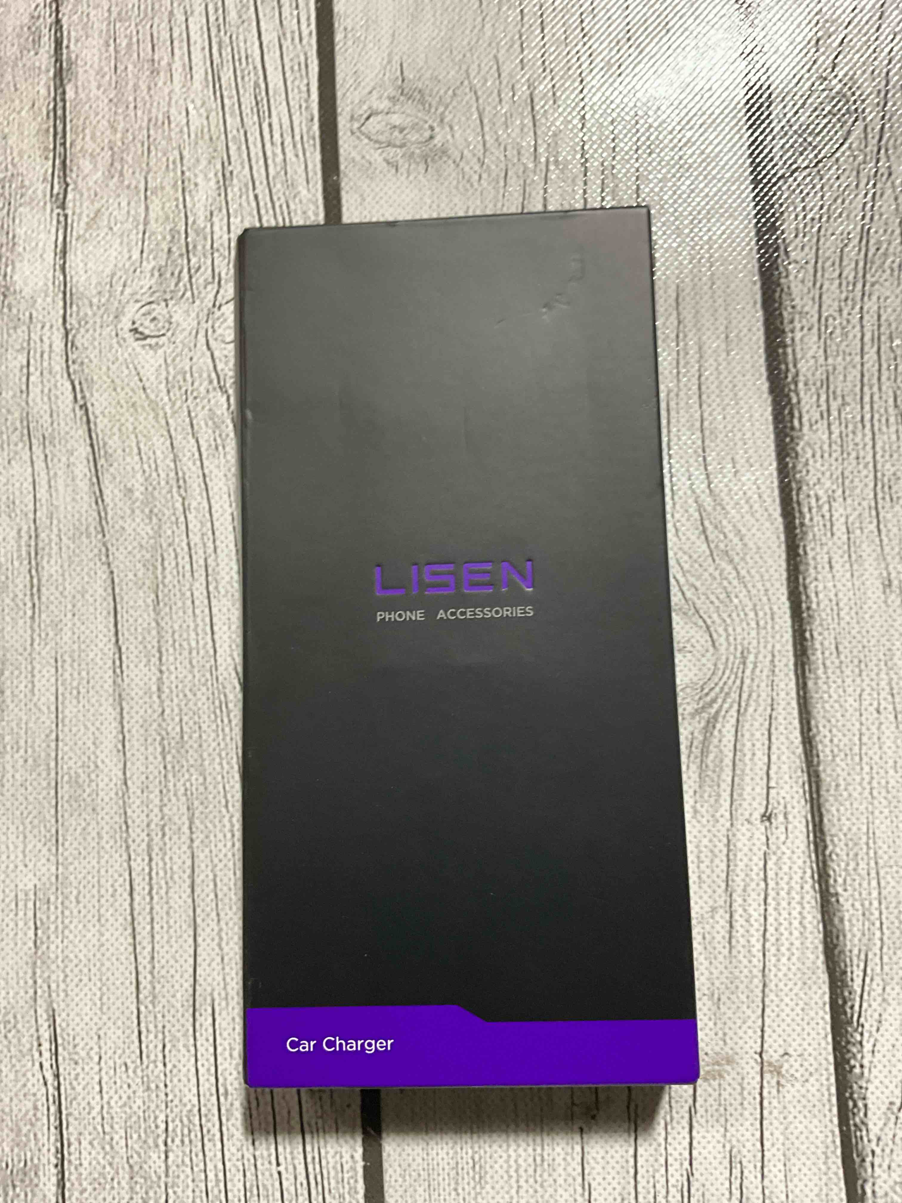 Condition photo showing New/Like New for LISEN Car Charger USB C Fast Charge, Retractable Car Charger USB C [98% Space-Smart] Valentines Day Gifts Car Accessories for Him Her Women Men Phone Type C Car Charging for iPhone 17 16 15 Samsung Grey