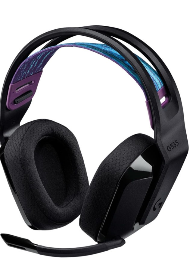 Logitech - G535 LIGHTSPEED Wireless Gaming Headset for PC, PS5, PS4 - Black