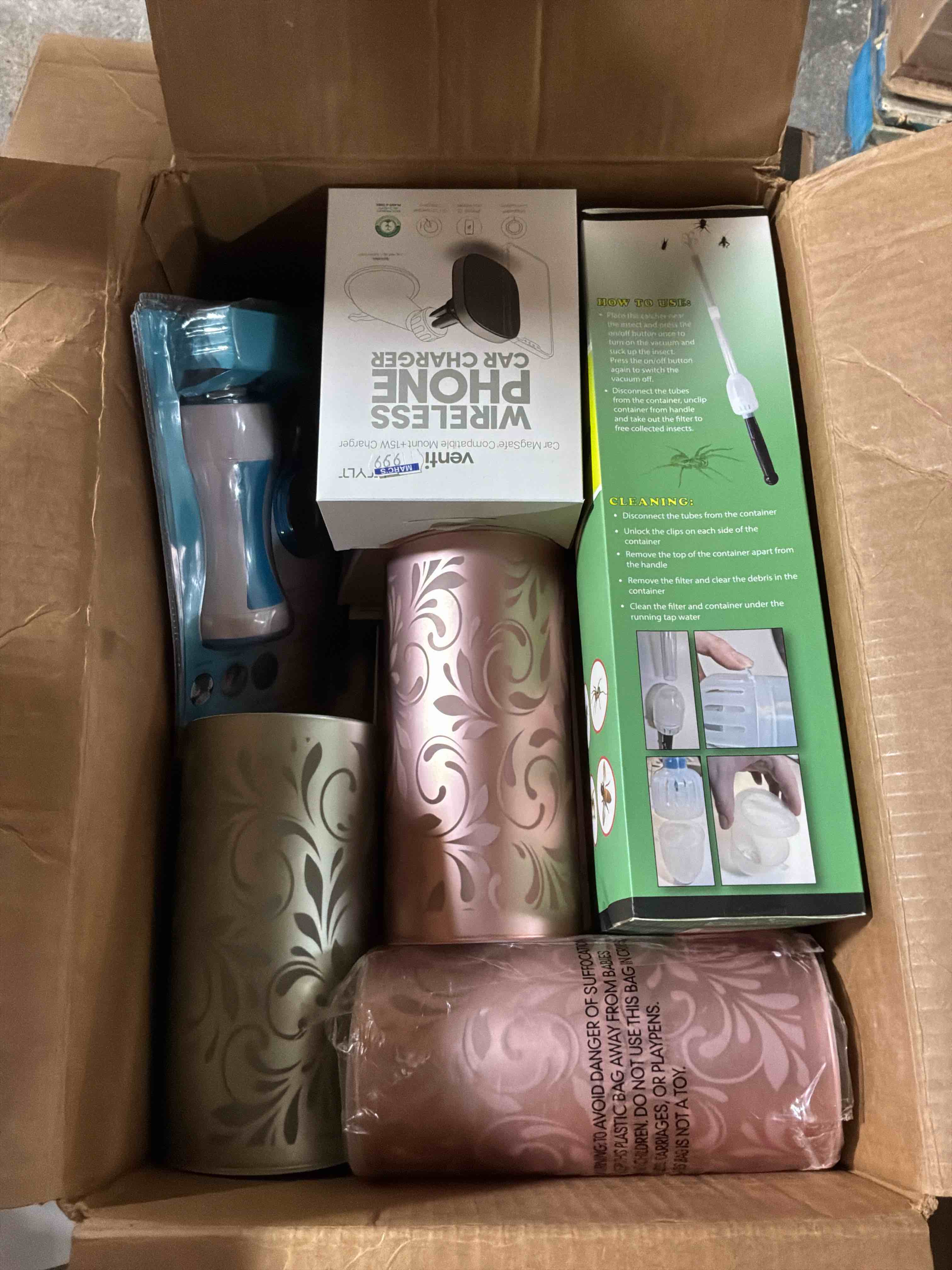 Condition photo showing Good Condition for box lot of miscellaneous items 
