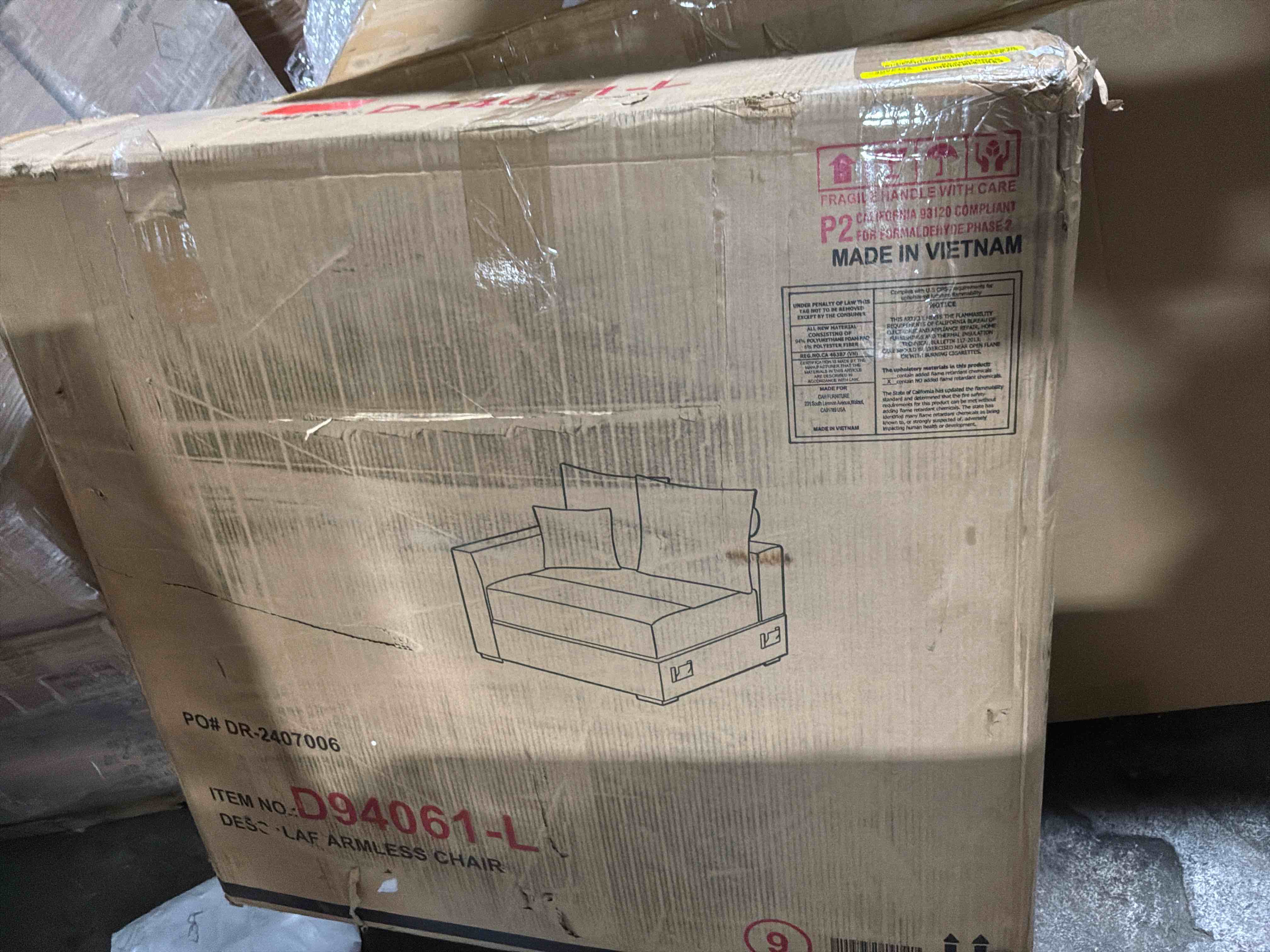 Condition photo showing New/Like New for corduroy upholstered deep seat comfy sofa&couches with solid wood legs for living room