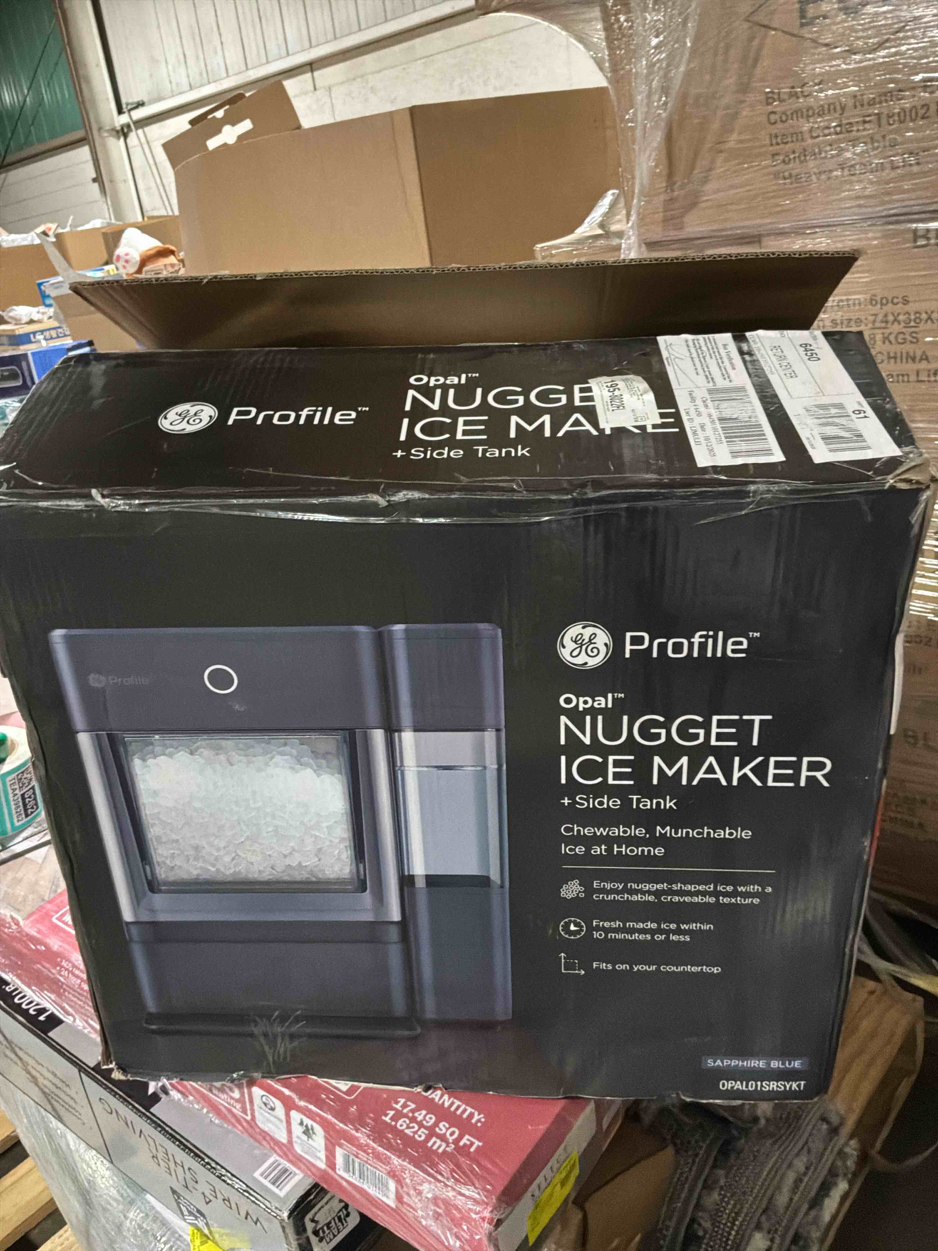 Condition photo showing Good Condition for ge profile opal nugget ice maker + side tank