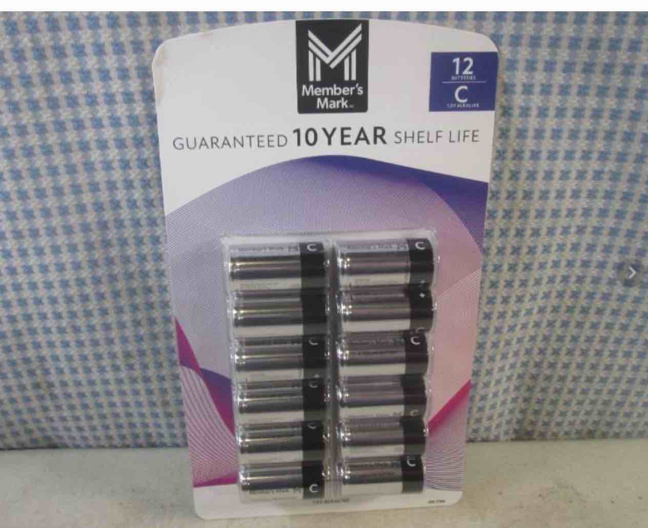 12-pack of c batteries 