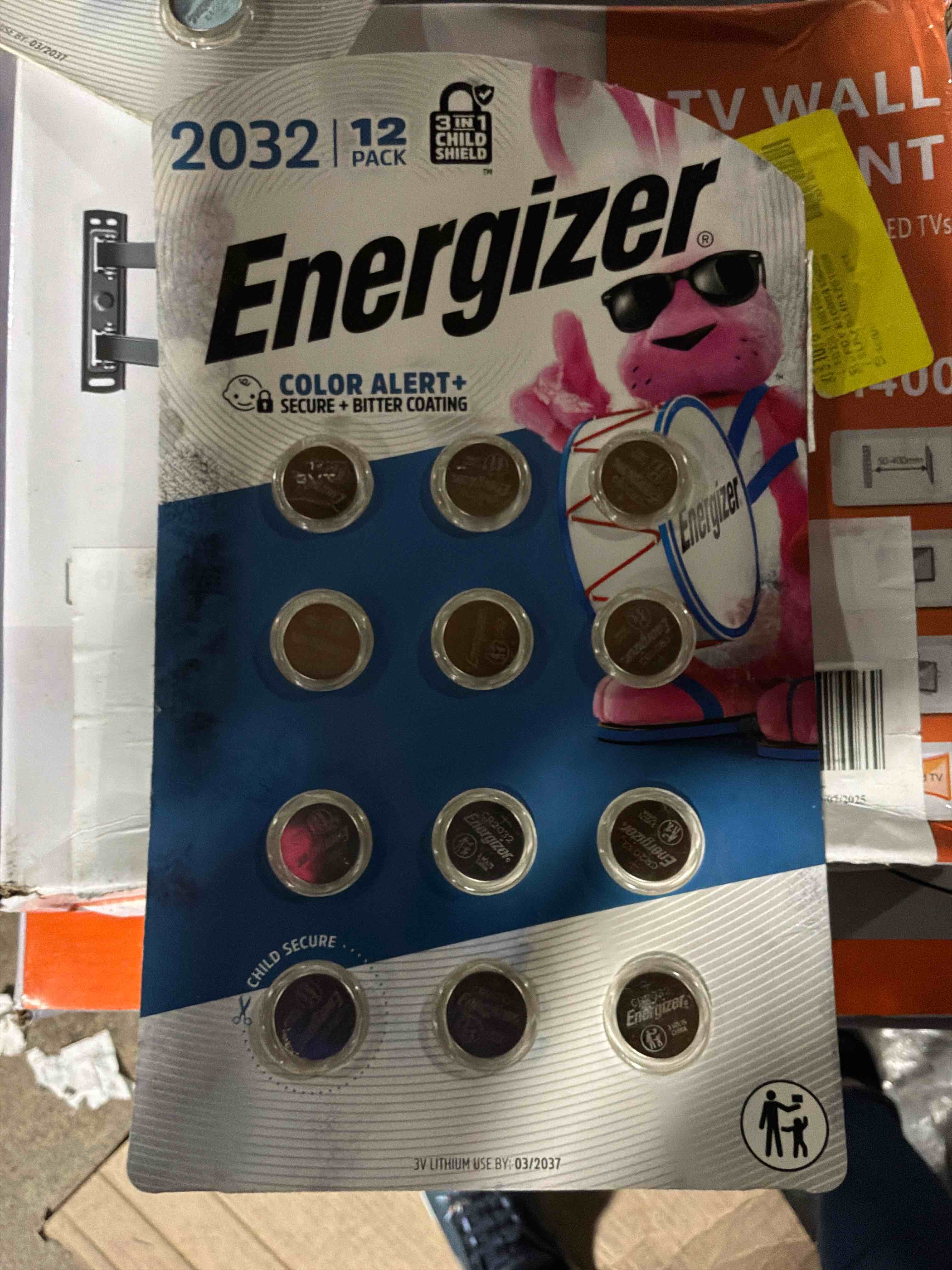 Condition photo showing Good Condition for energizer 2032 lithium coin battery 12-pack