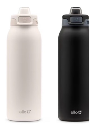 Ello Pop & Fill 32oz. 2-Pack Stainless Steel Water Bottle with QuickFill Technology