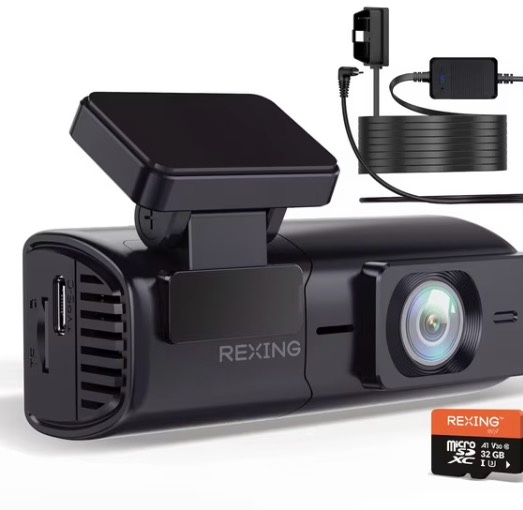 rexing ultra hd car dash cam with wi-fi bundle