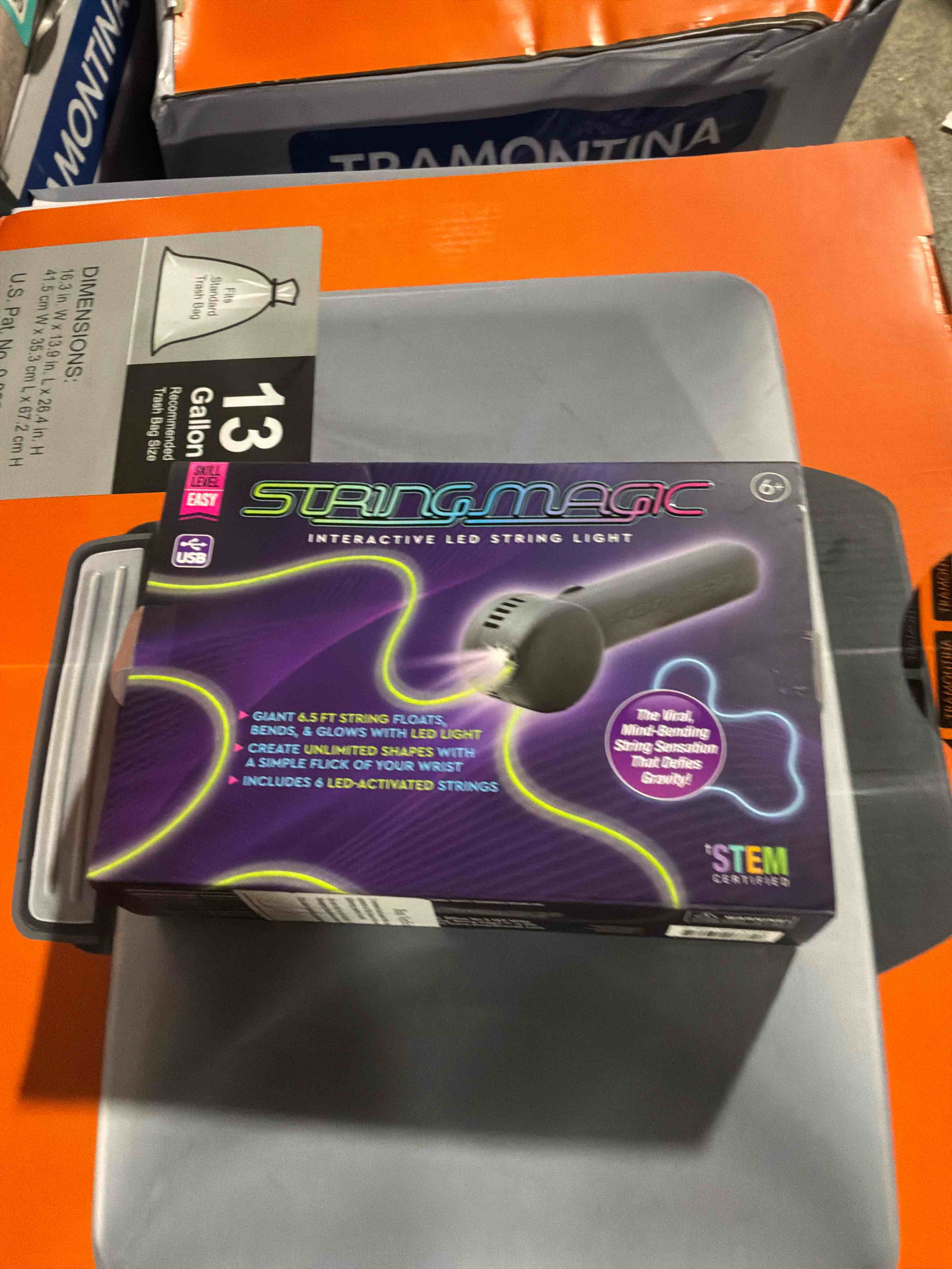 Condition photo showing New/Like New for string magic interactive led string light toy