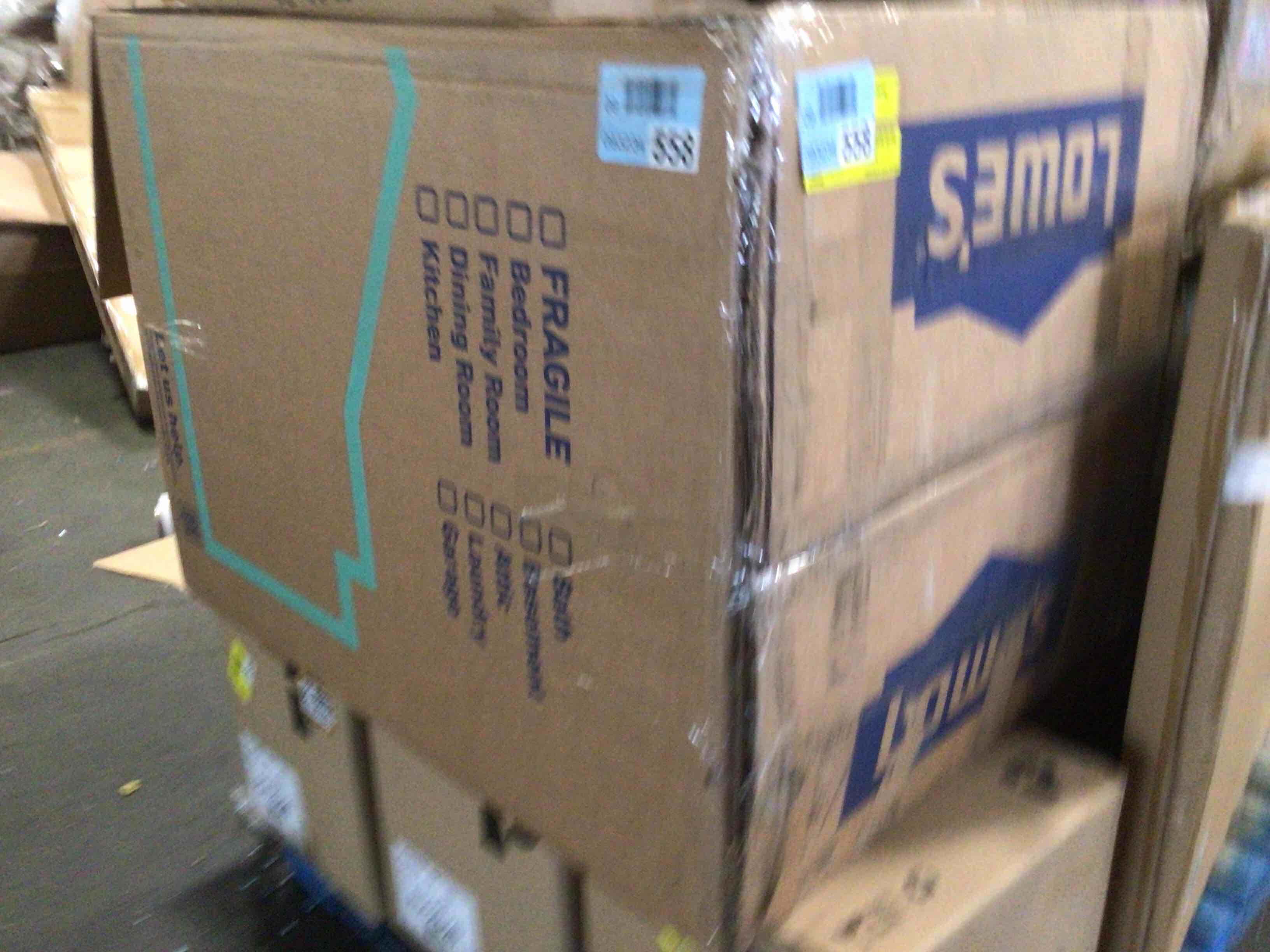 Condition photo showing As Is for bottom part of chair inside