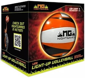 night games volleyball - orange