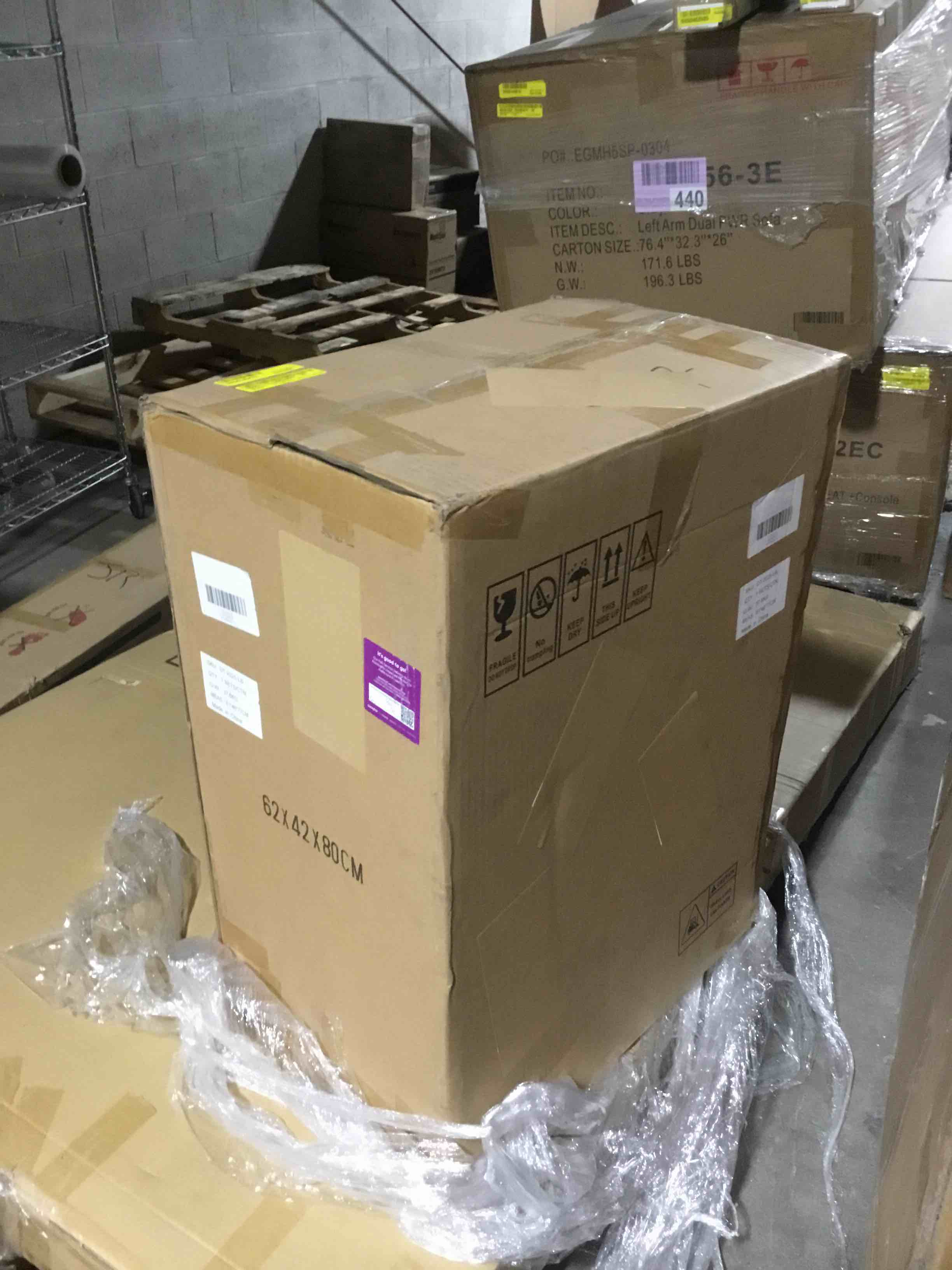 Condition photo showing item condition for Jahiel 78” Modern Rectangular Dinning 