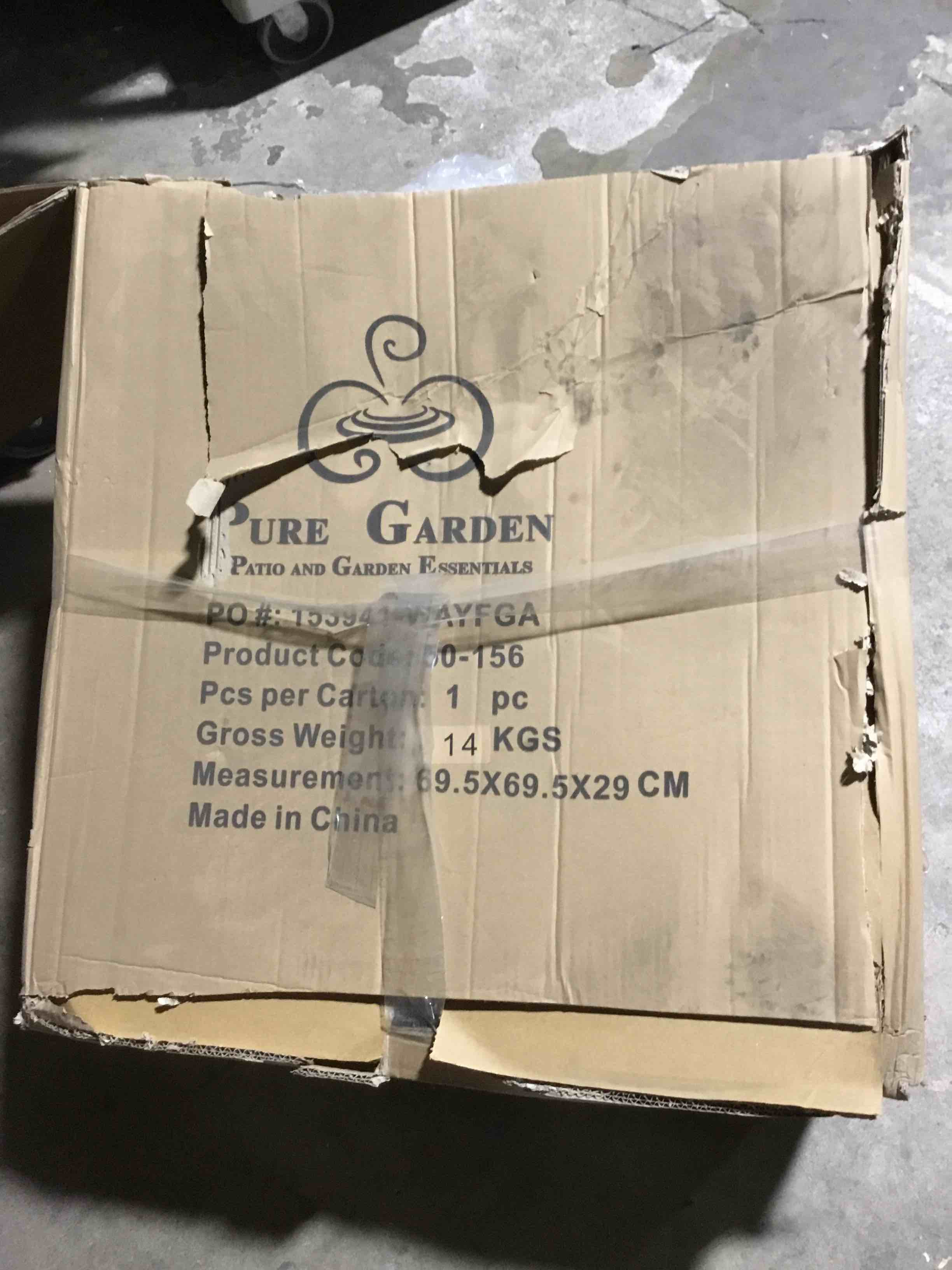 Condition photo showing New/Like New for GRAND PATIO Fire Pits for Outside,Patio Outdoor Fire Pits, Round Deep Bonfire Wood Burning Fire Pit with Spark Screen Cover Safe Mesh Lid and Poker
