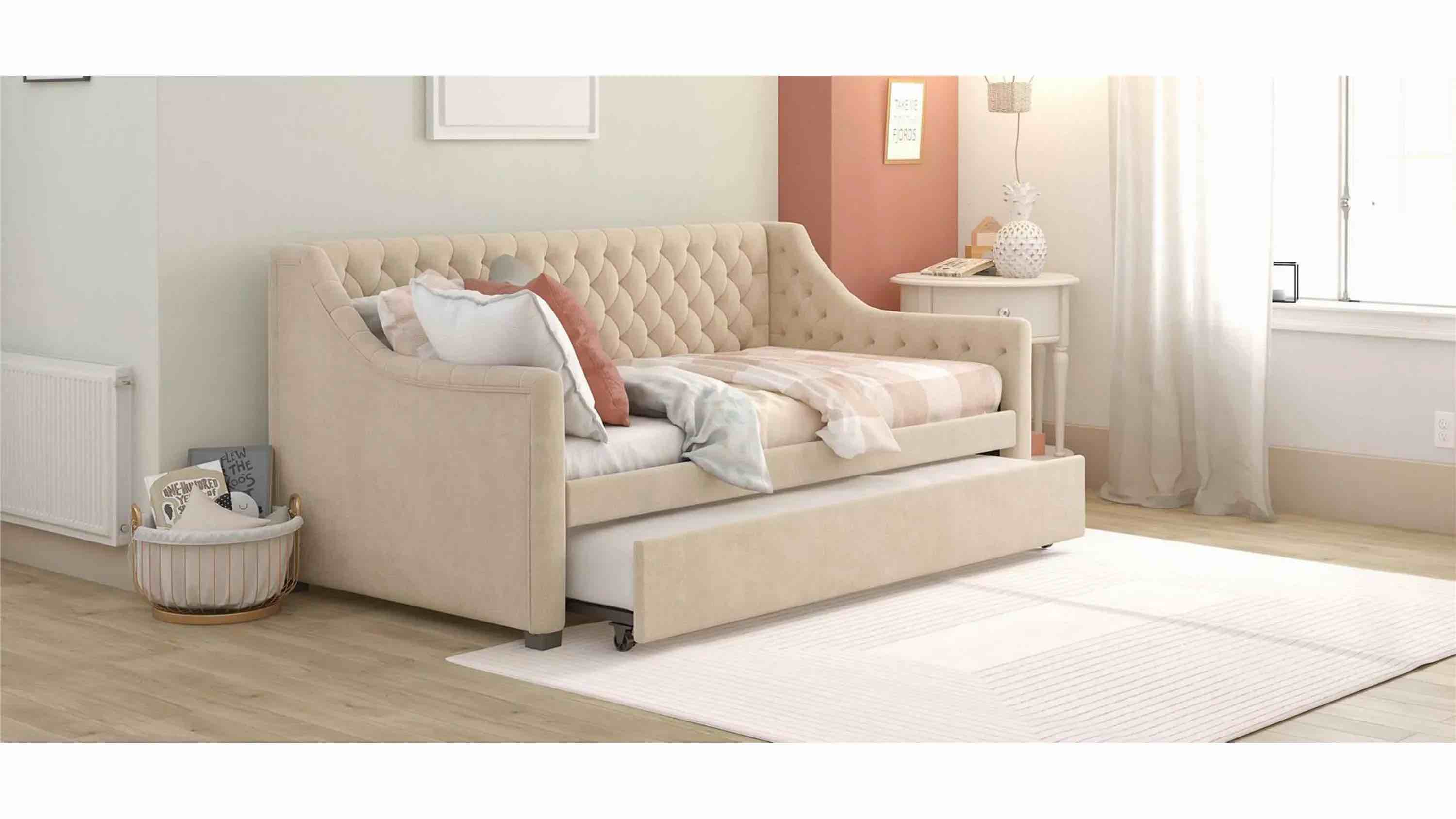 Condition photo showing New/Like New for Little Seeds Monarch Hill Ambrosia Upholstered Daybed and Trundle