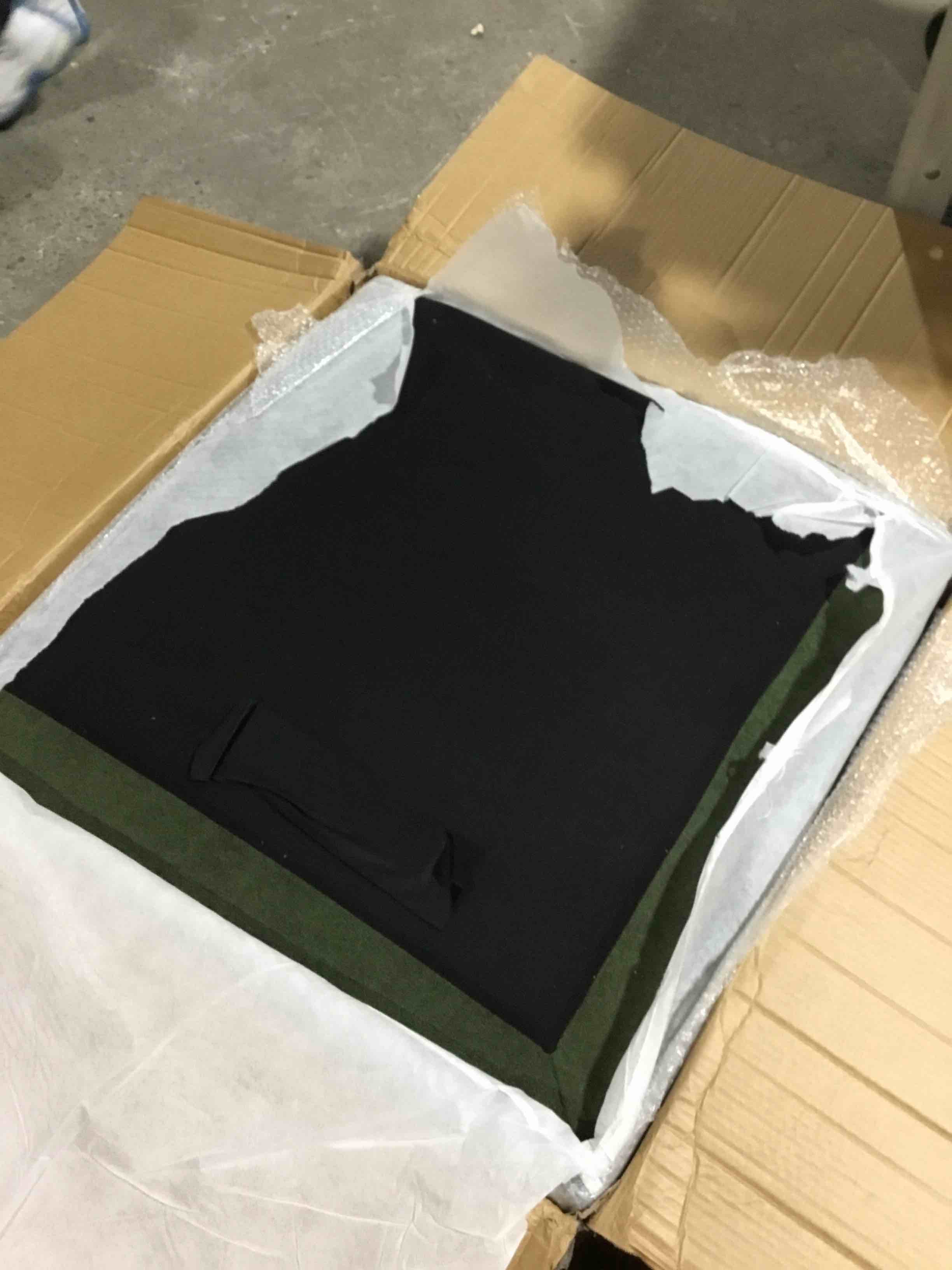 Condition photo showing New/Like New for  Square Arm 6-piece Corduroy Upholstered U-Shaped Sectional Sofa in Green Questions & Answers (4)