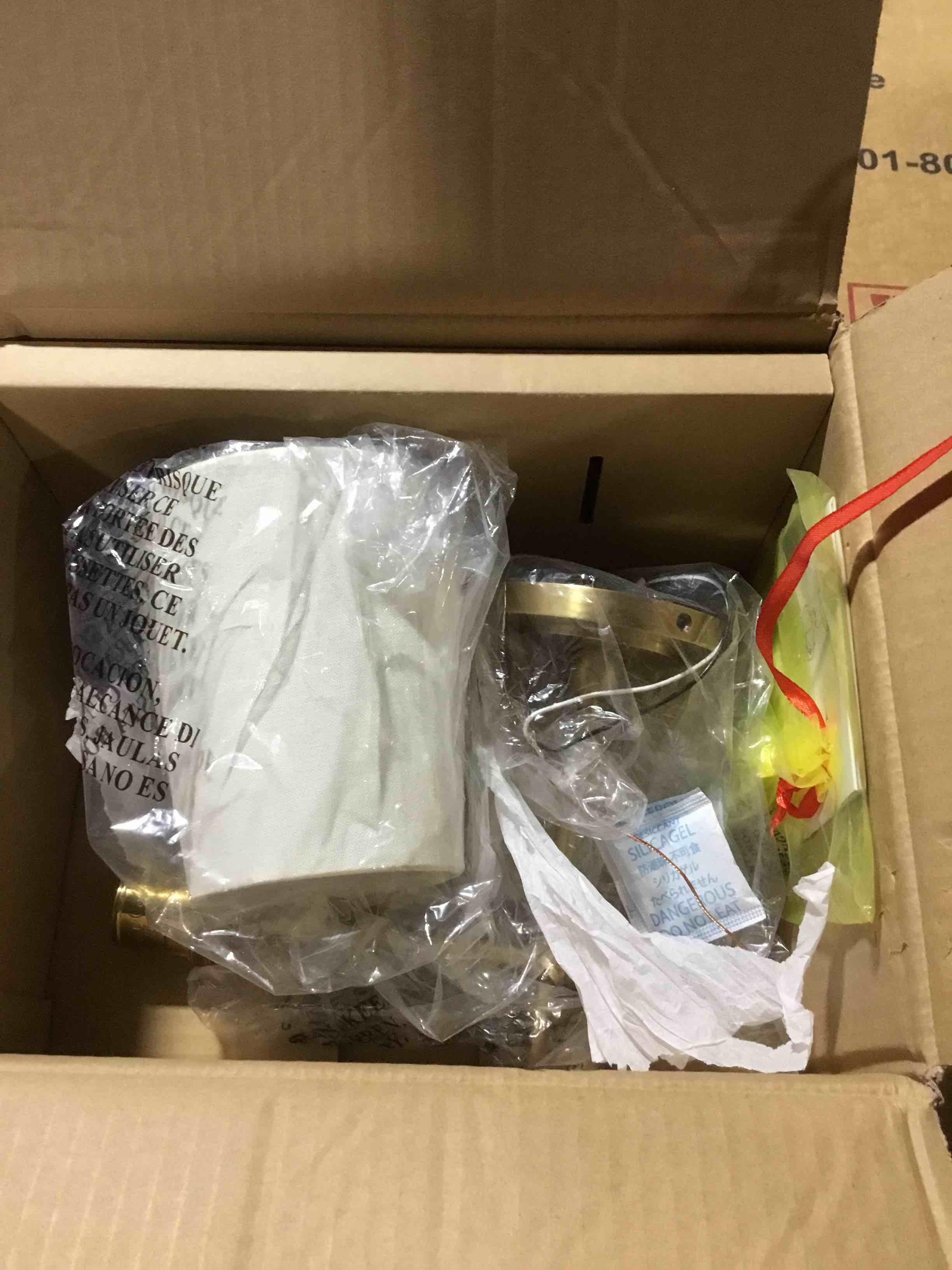 Condition photo showing New/Like New for Bryant 1 Light Wallchiere 