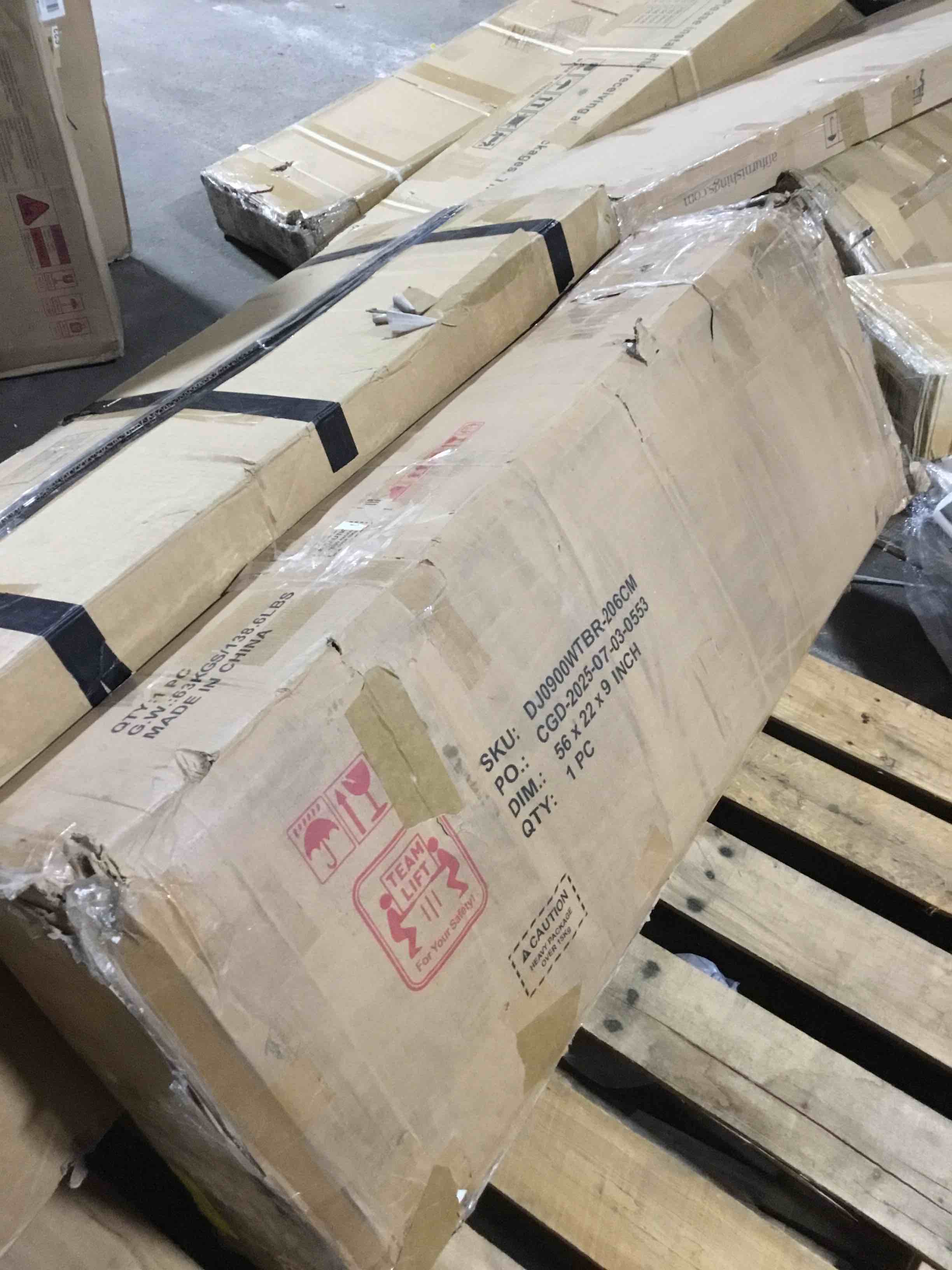 Condition photo showing New/Like New for 81 Farmhouse Firesplace Tv Stand 