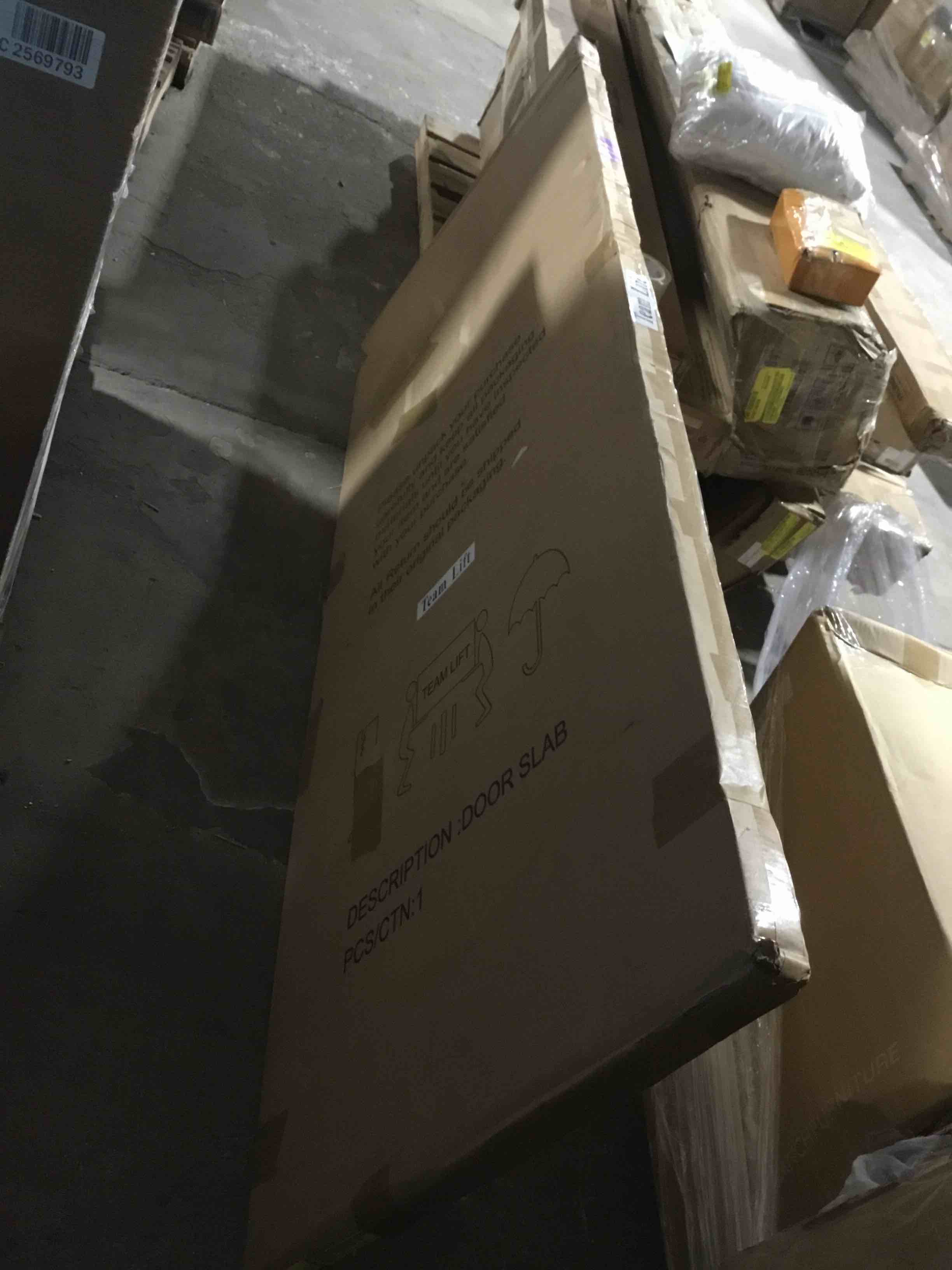 Condition photo showing New/Like New for Interior Pantry French Doors Clear Glass 