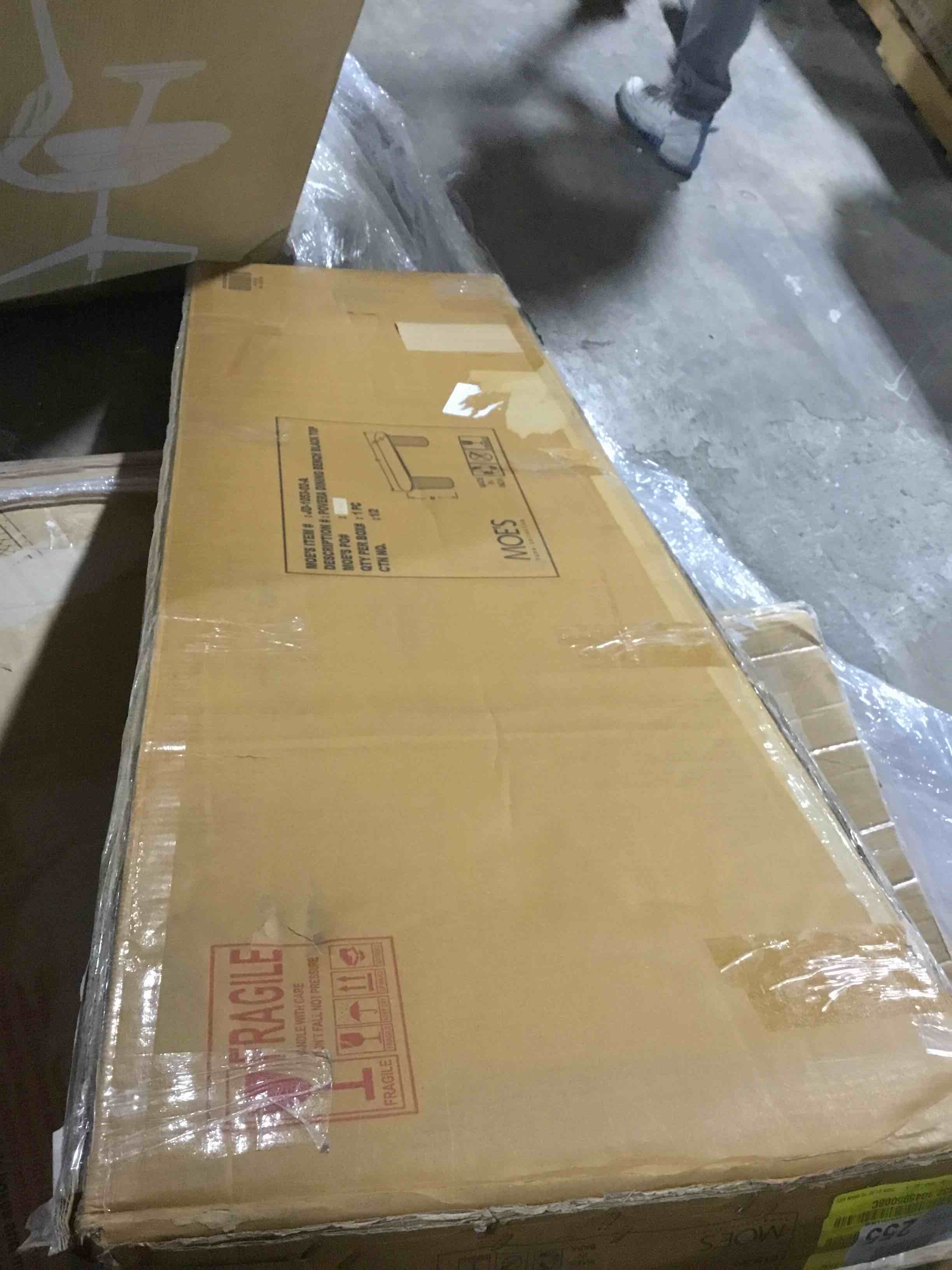 Condition photo showing New/Like New for Daley Solid Wood Bench 