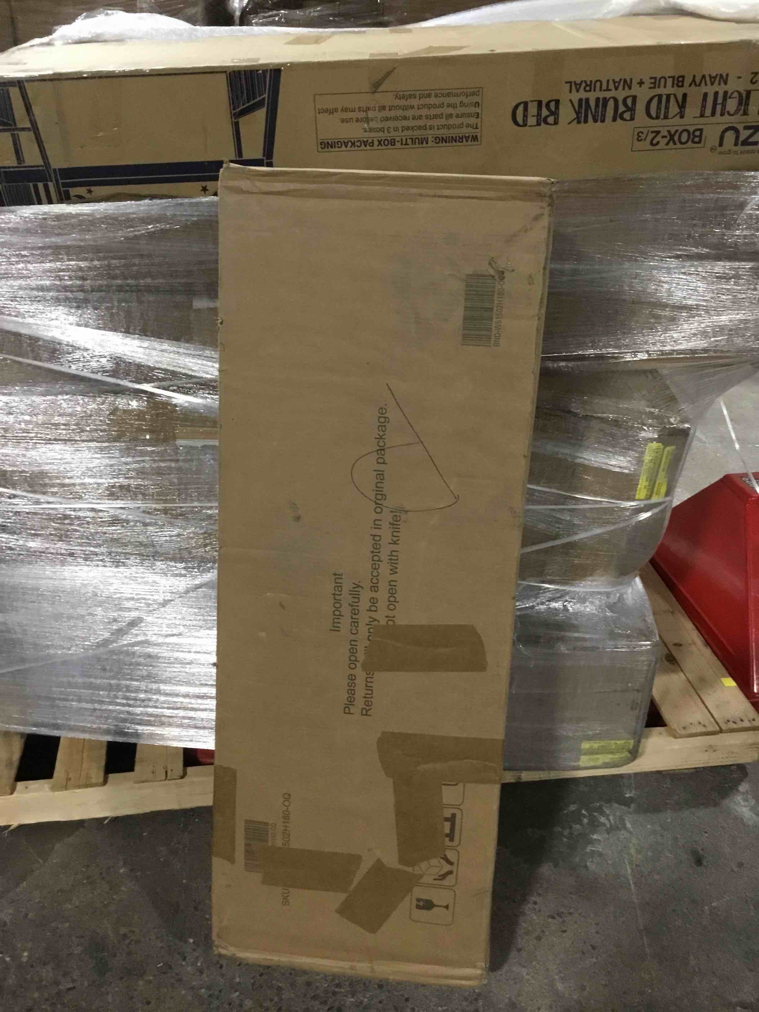 Condition photo showing New/Like New for 70.86” Tall Arched Storage display 