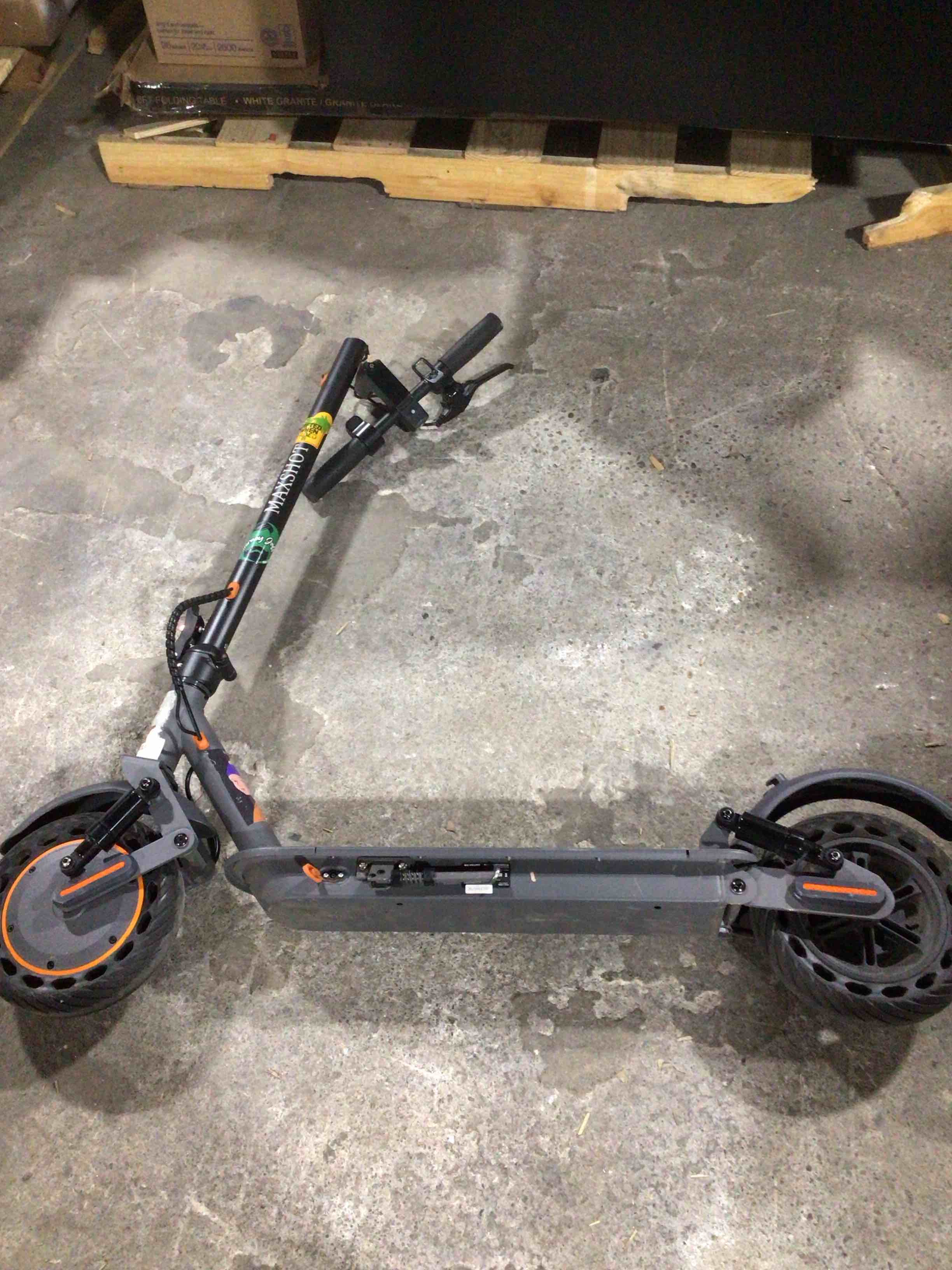Condition photo showing Good Condition for MAXSHOT Electric Scooter for Adults, 8.5/10/14" Tires, 19/22Mph, 350W/500W Motor, 21-28 Miles Range, Folding E-Scooter with Dual Suspension,APP(V1/SPRO/MAX/PRO/X1/X1PRO/PR)