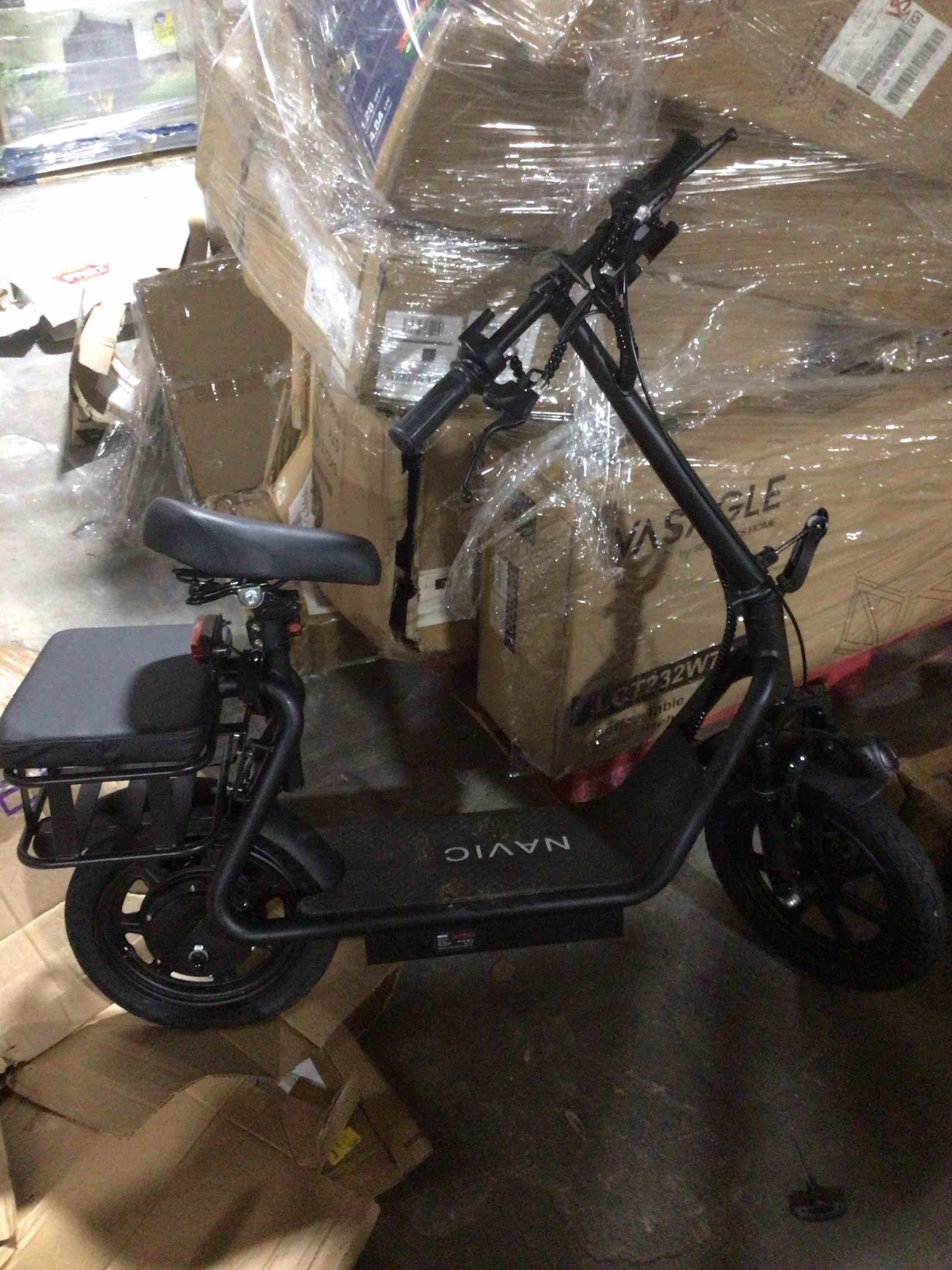 Condition photo showing Good Condition for NAVIC Electric Scooter Adults,Max 19/27/49 Miles Ranges,Top Speed 19/22 mph,350/500W Peak Motor, Folding E-Scooter with Dual Braking Dual Suspension
