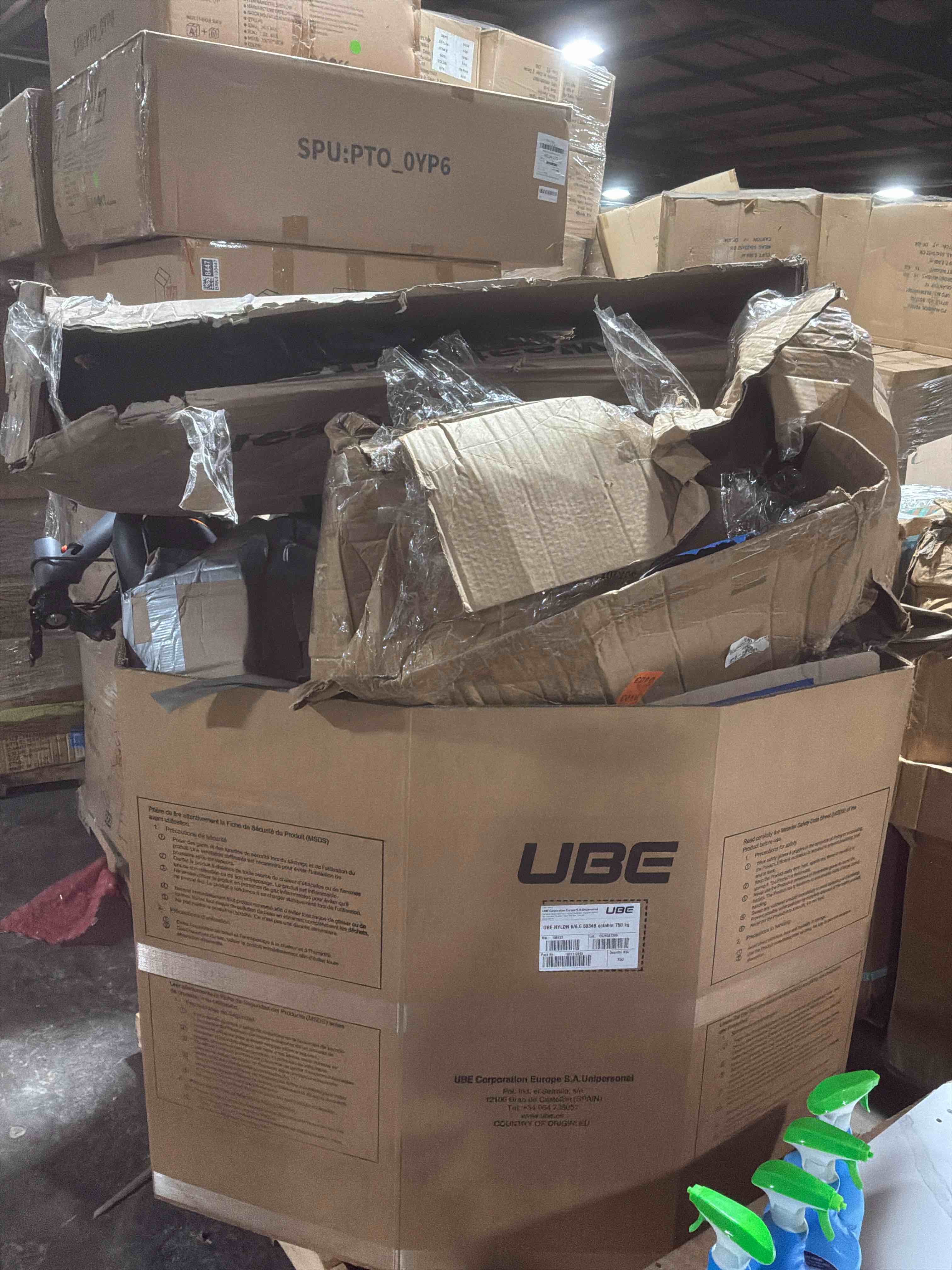 Condition photo showing As Is for Palet Lot of 8 Electric Scooters Maxshot/Navic/Joyhis