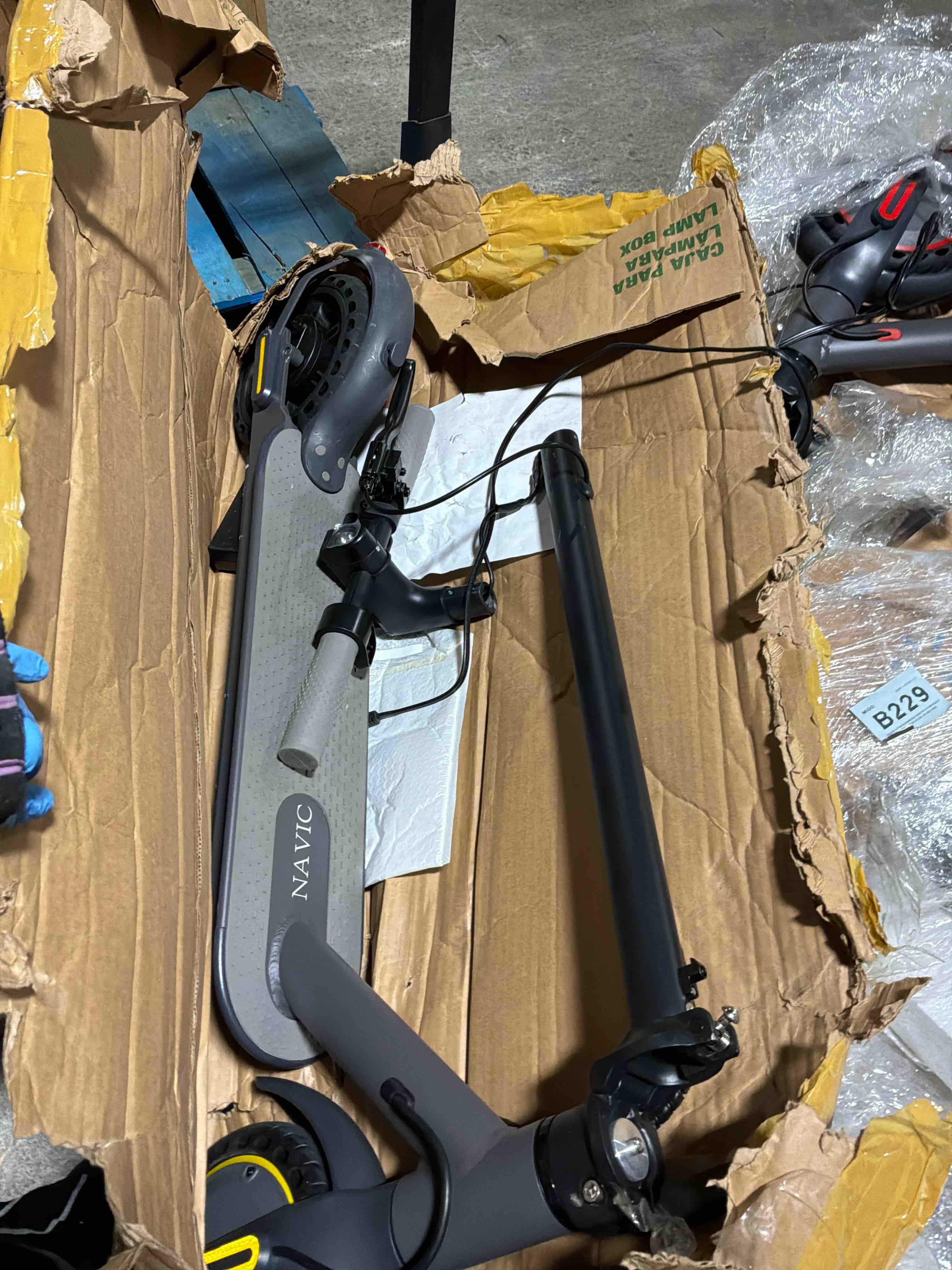 Condition photo showing Good Condition for NAVIC T5 Electric Scooter, Up to 19 Miles Range, 19 Mph Folding Commute Electric Scooter for Adults with 8.5" Solid Tires, Dual Braking System and App Control