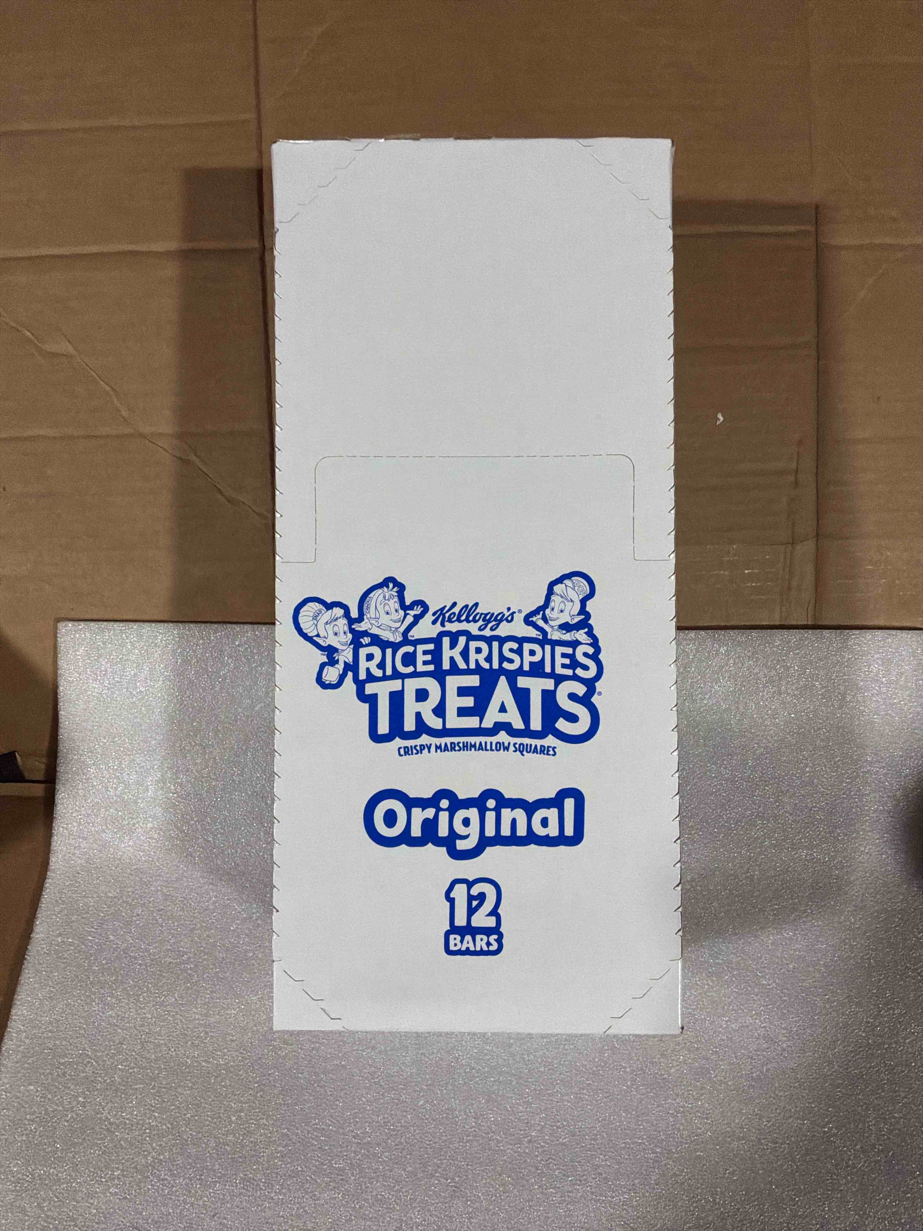 Condition photo showing New/Like New for Kellogg s Rice Krispy Treat Original - Rice bar - 12 bars - Fat: 8 % - 2.1 oz